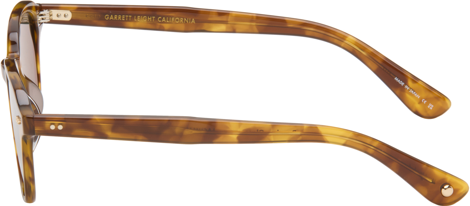 Garrett Leight - 브라운 라크만 선글라스