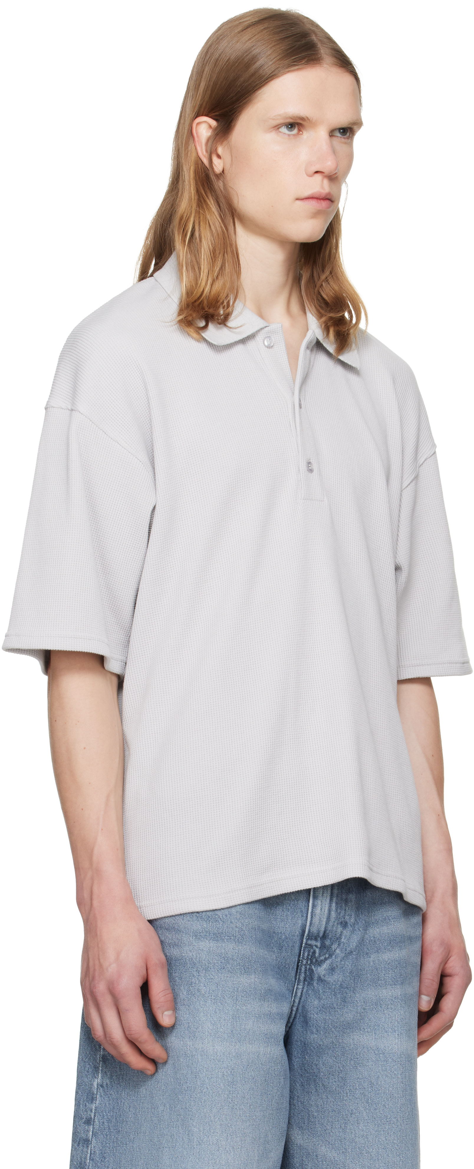 Won Hundred - Polo Topper gris