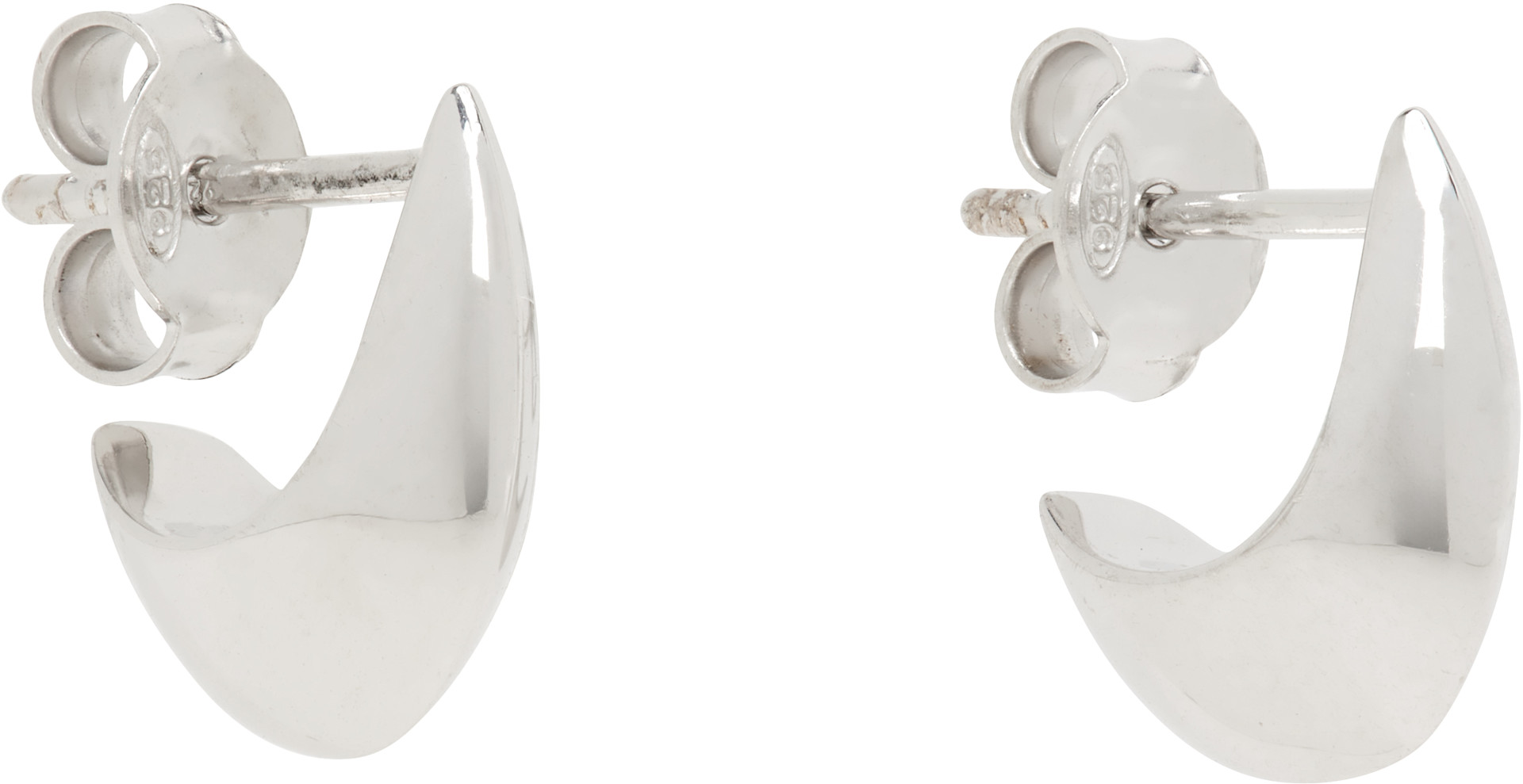 LEMAIRE - Micro boucles d'oreilles en forme de goutte