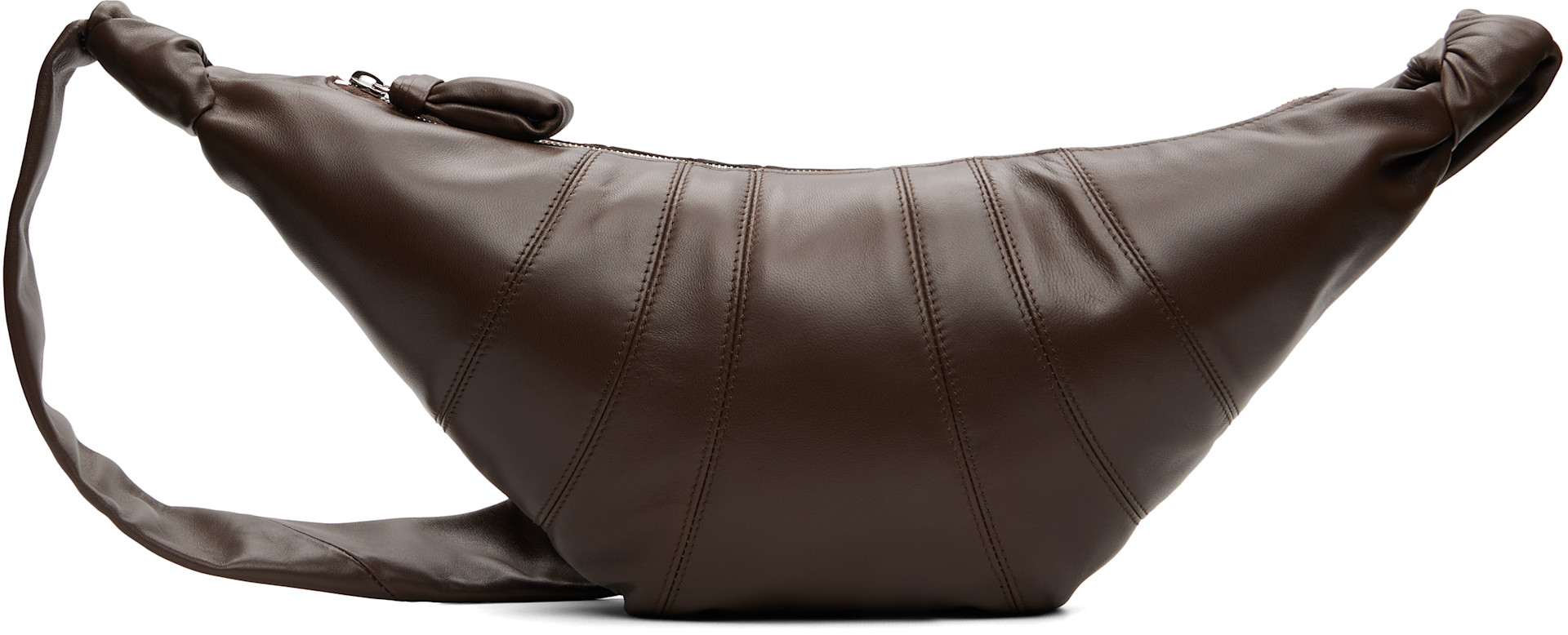 かまやつ LEMAIRE Medium Croissant Bag LEMAIRE: Brown Medium Croissant Bag | SSENSE