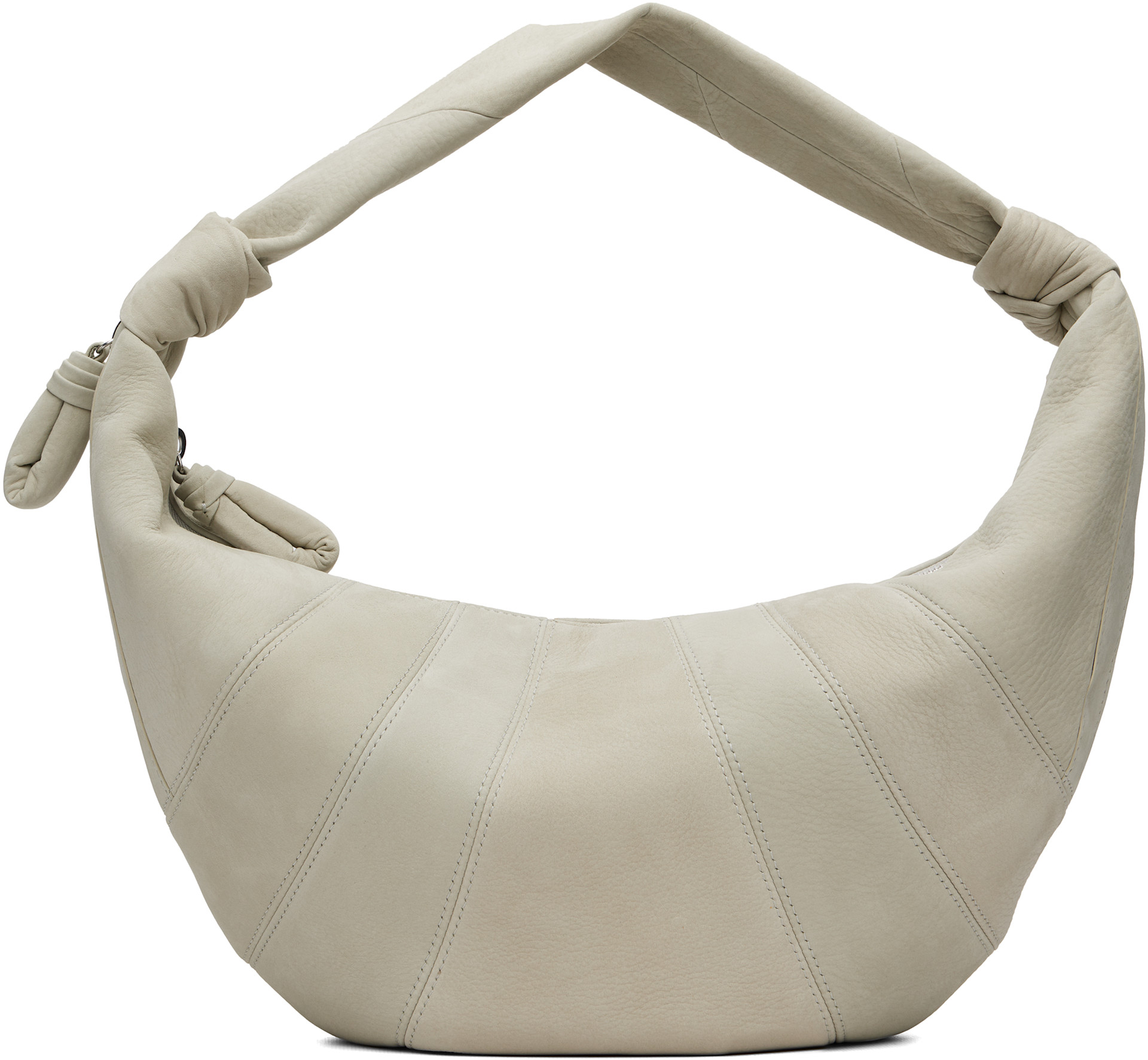 LEMAIRE: Off-White Fortune Croissant Bag | SSENSE
