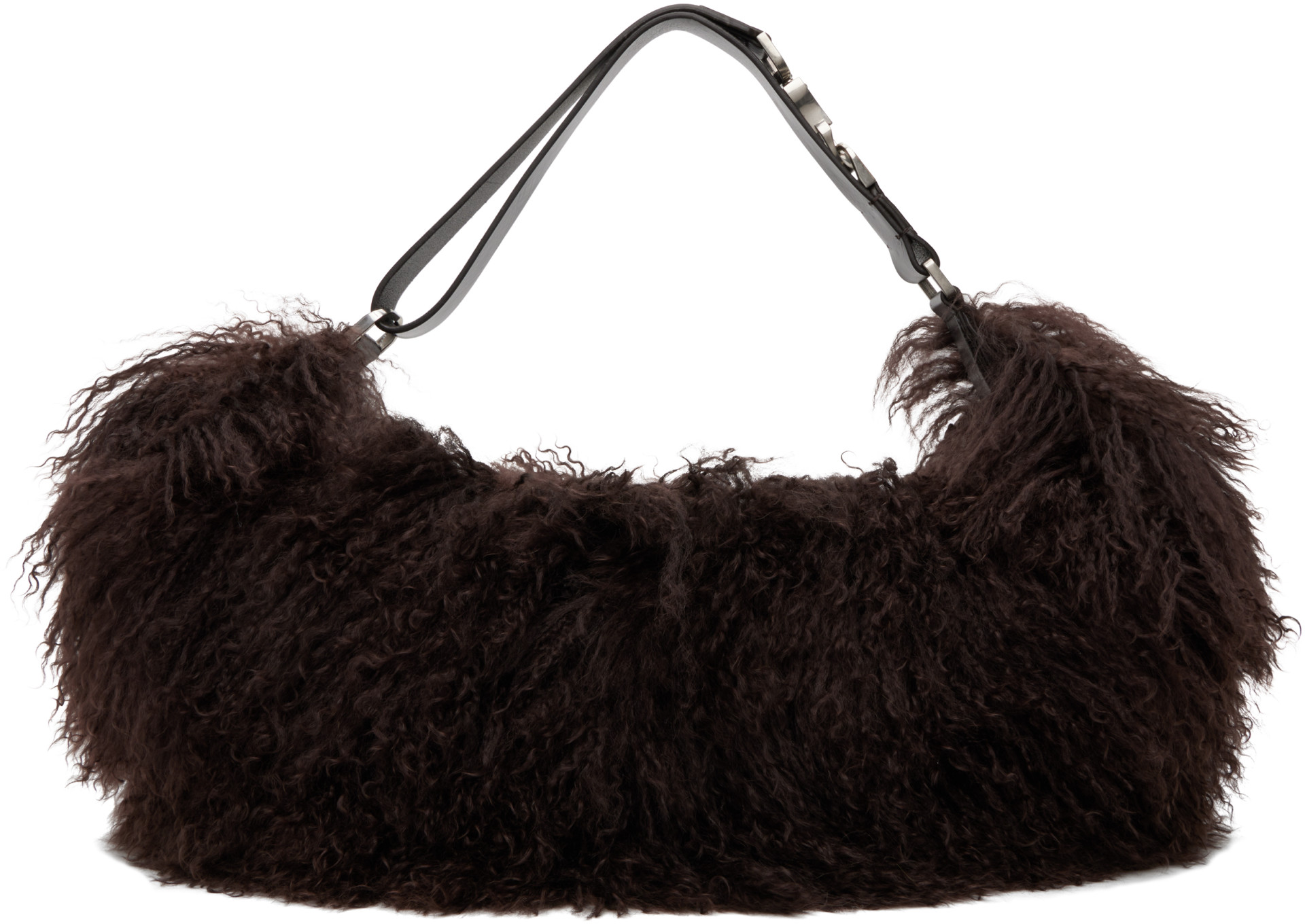 LEMAIRE - Sac Quiver Clip brun