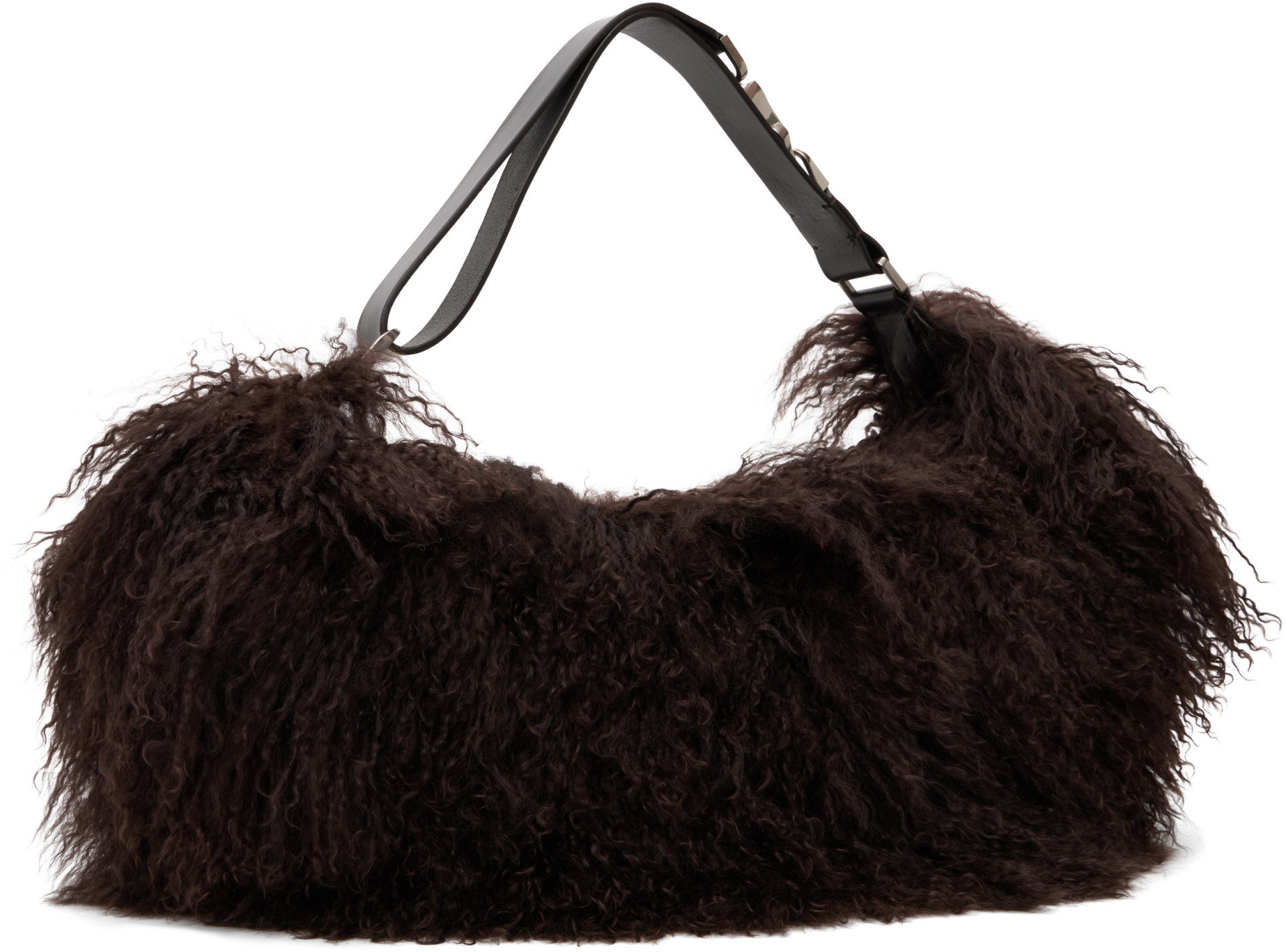 LEMAIRE - Sac Quiver Clip brun