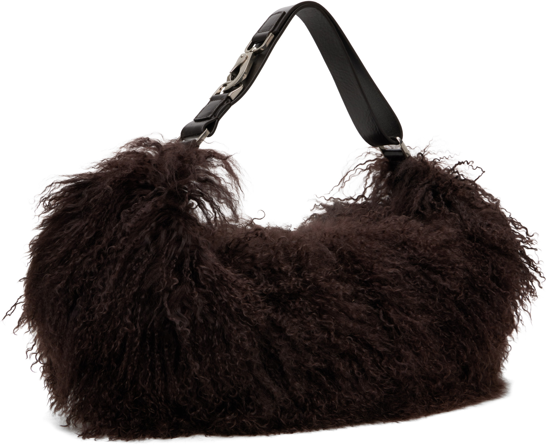 LEMAIRE - Sac Quiver Clip brun