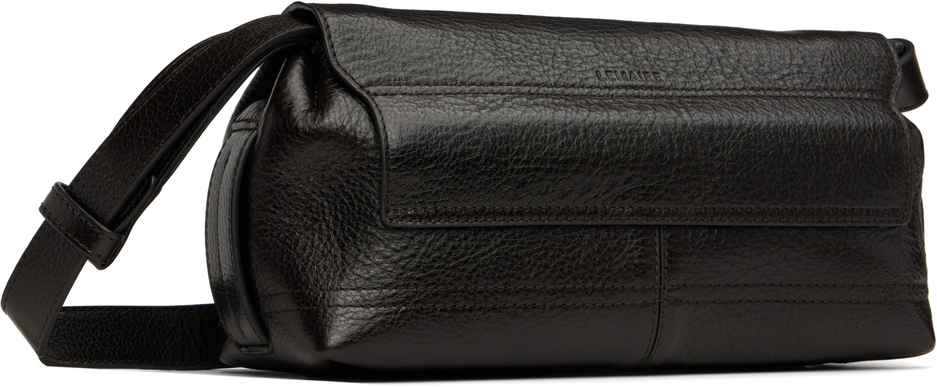 LEMAIRE - Petit sac Gear brun