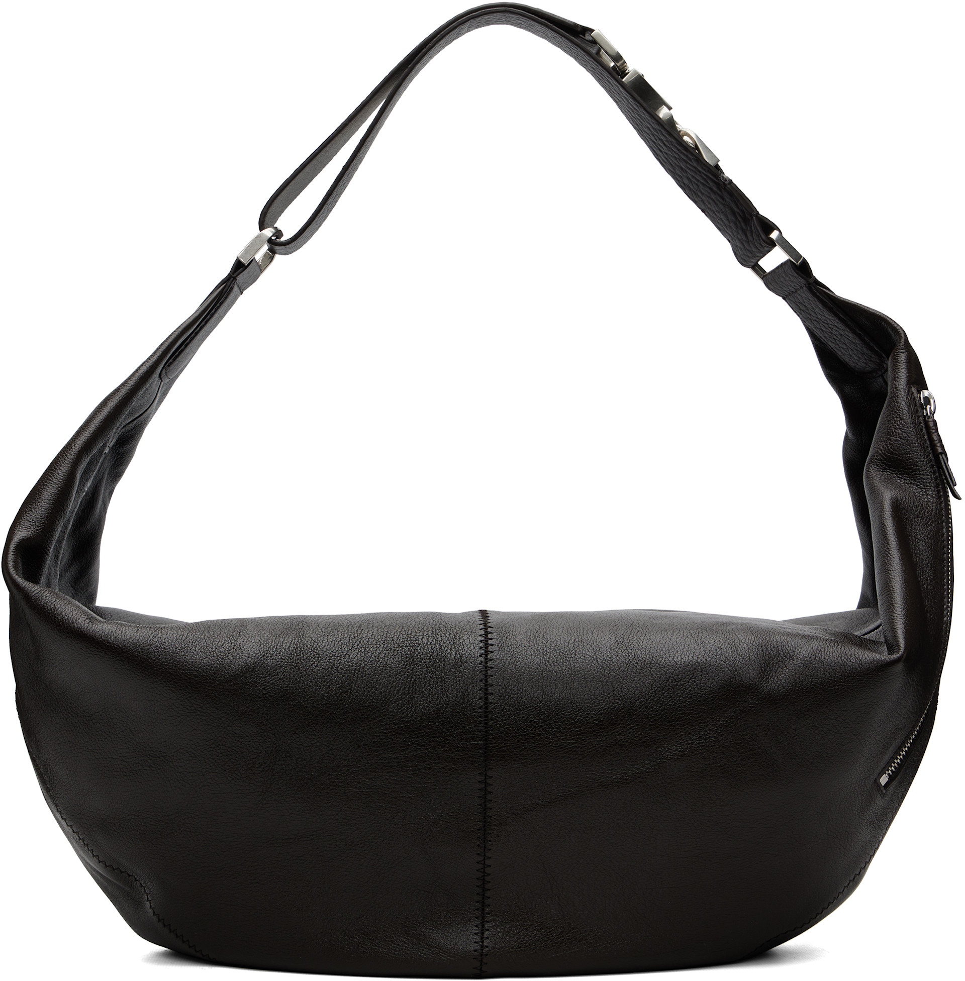LEMAIRE: Brown Large Quiver Clip Bag | SSENSE