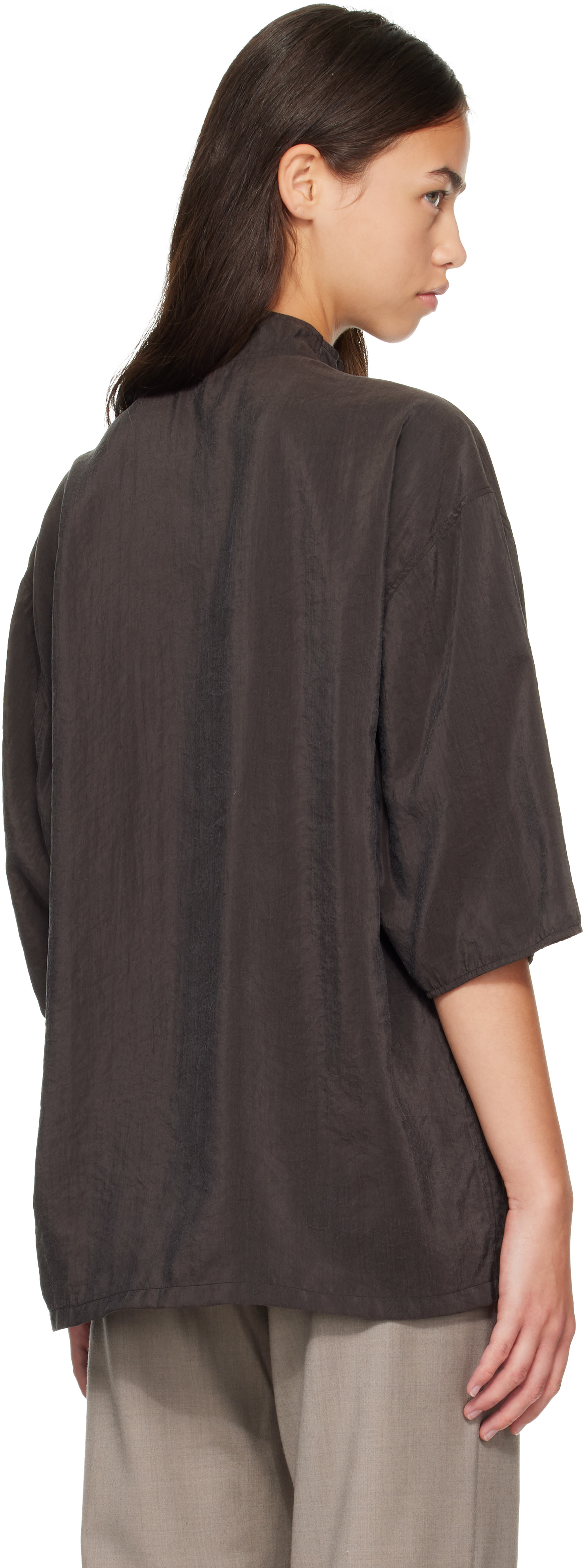 LEMAIRE - グレー Soft Collar トップス