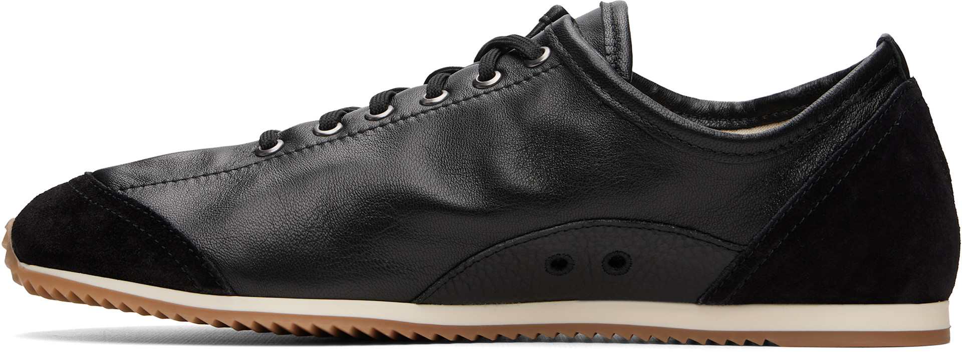 LEMAIRE: Black Gummy Grips Sneakers | SSENSE