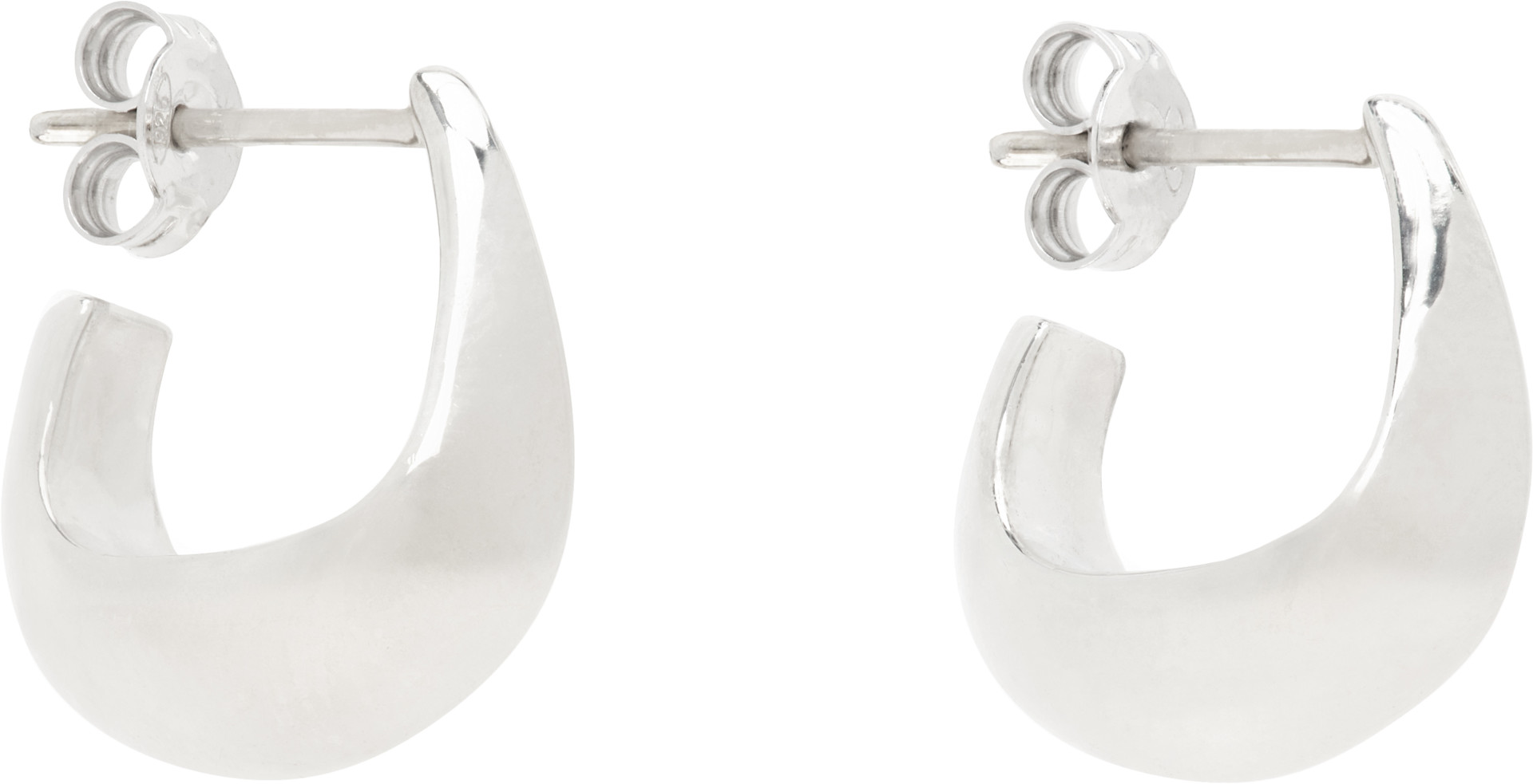 LEMAIRE - Curved Mini Drop Earrings