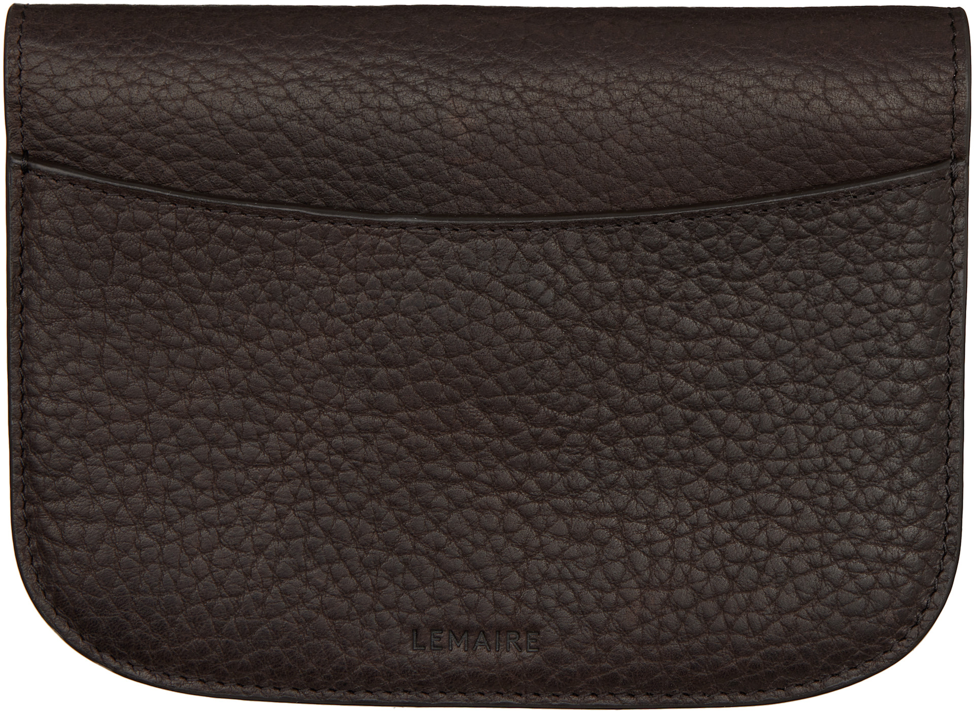 LEMAIRE - Brown Soft Tab Wallet