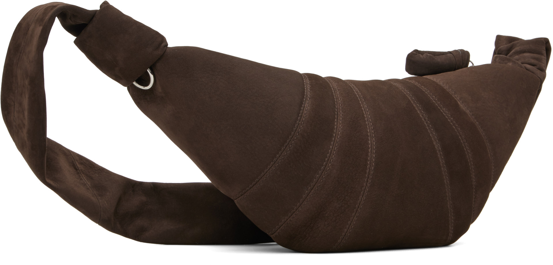 LEMAIRE - Brown Small Croissant Bag