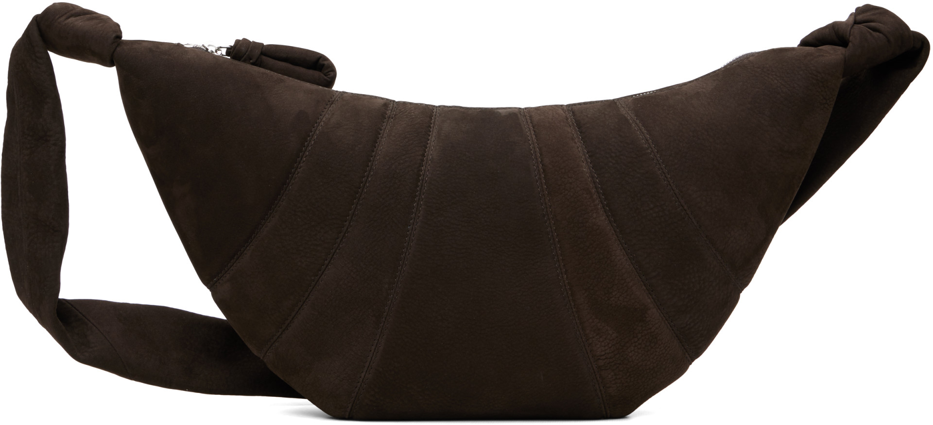 LEMAIRE - Brown Medium Croissant Bag