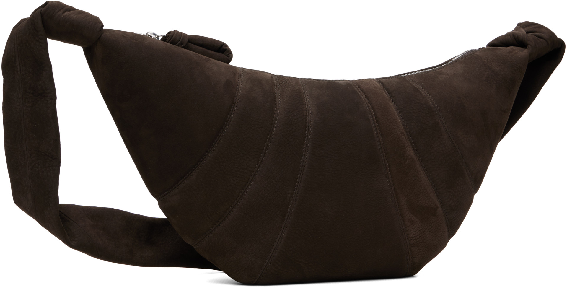 LEMAIRE - Brown Medium Croissant Bag