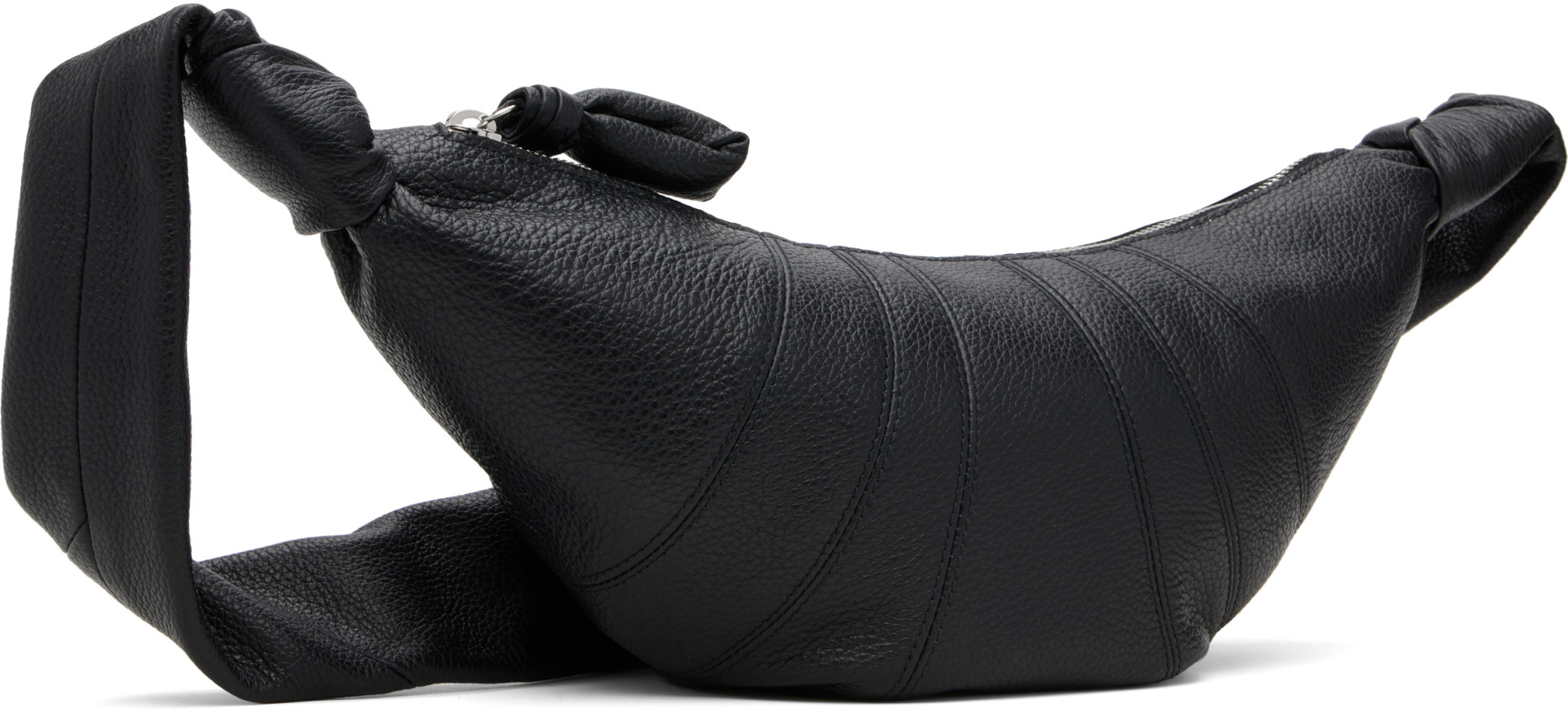 LEMAIRE - Black Small Croissant Bag