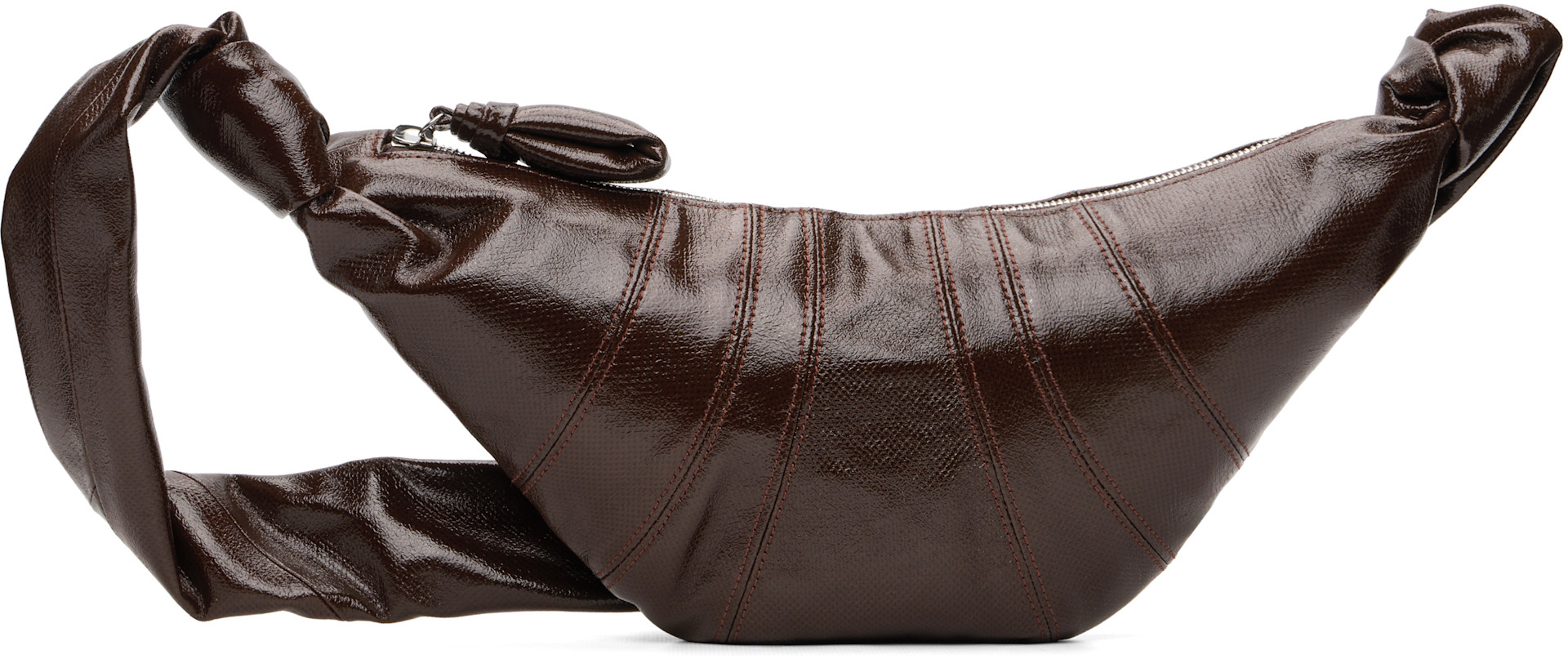 LEMAIRE: Brown Small Croissant Bag | SSENSE