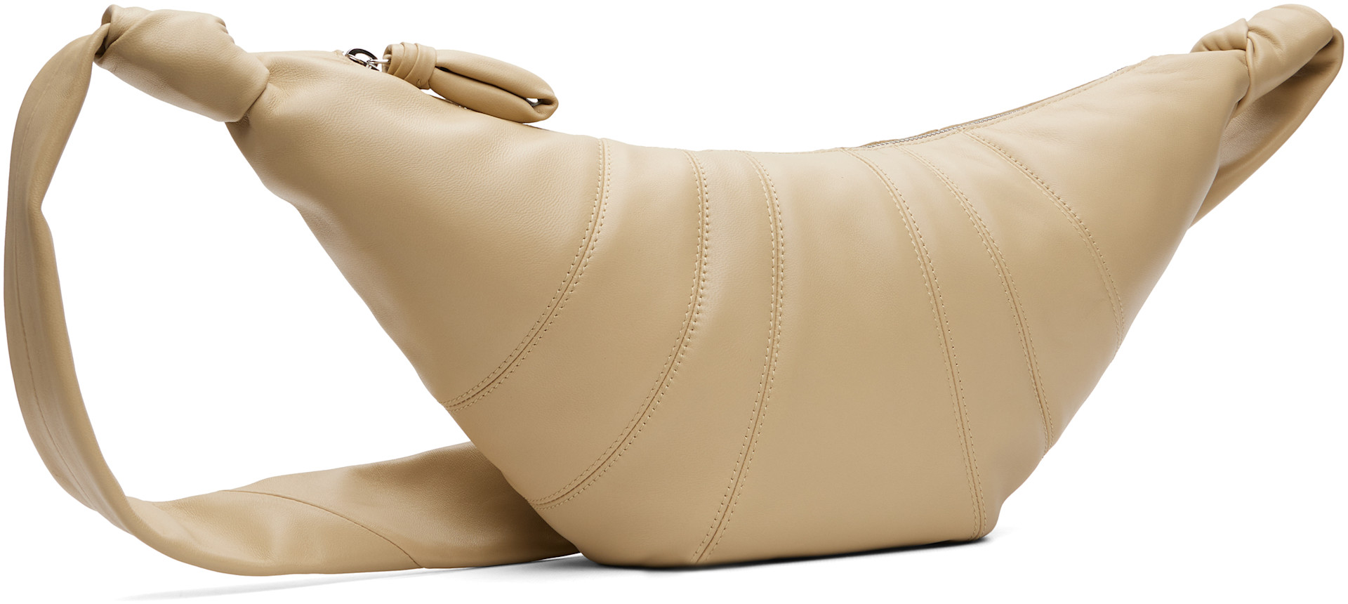 LEMAIRE - Beige Medium Croissant Bag