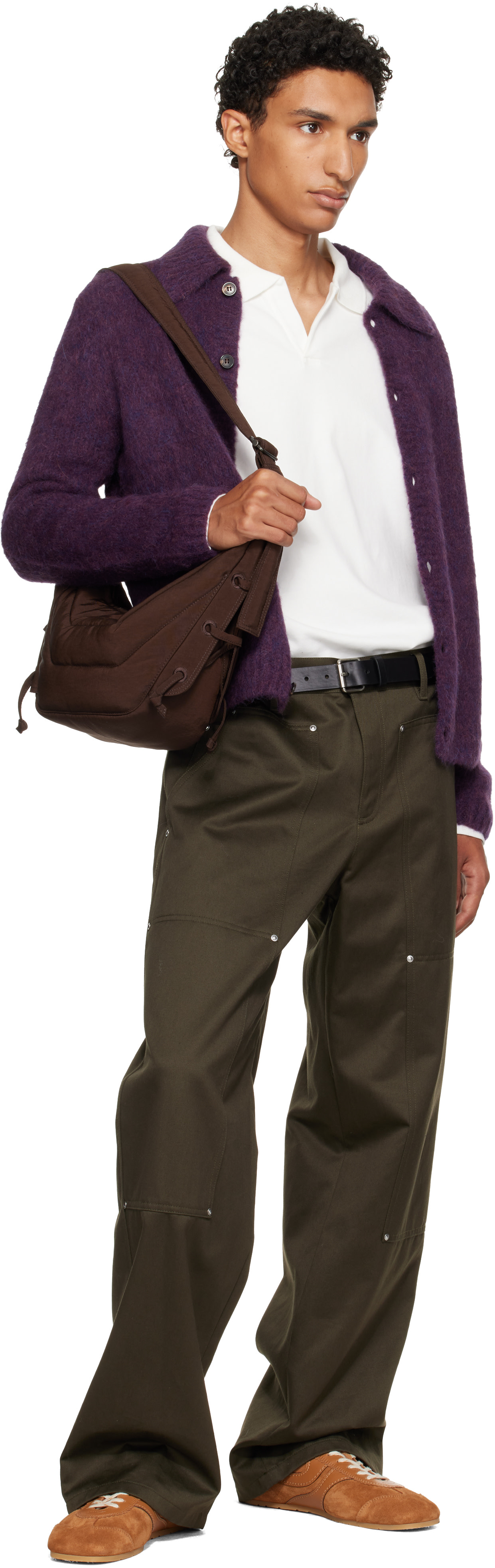 LEMAIRE - Brown Small Soft Game Bag