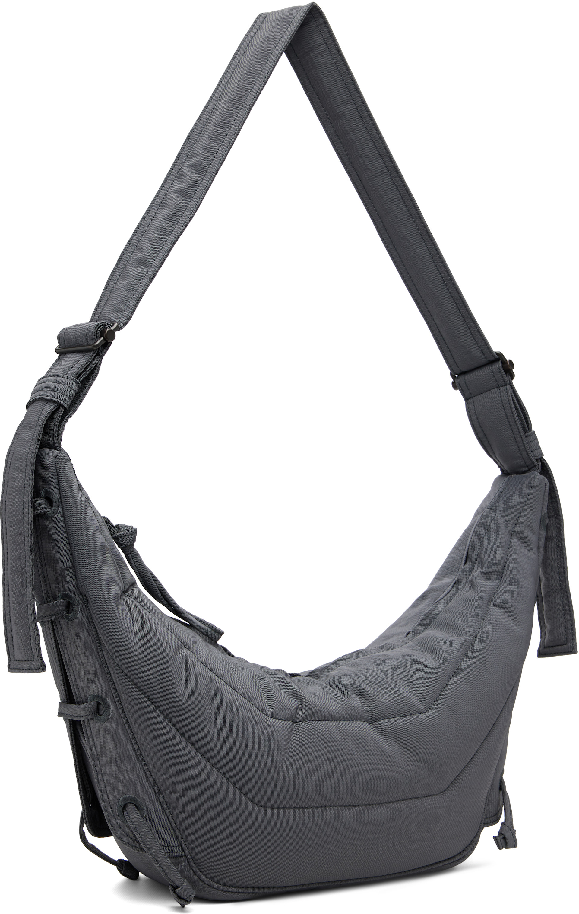 LEMAIRE - Gray Medium Soft Game Bag