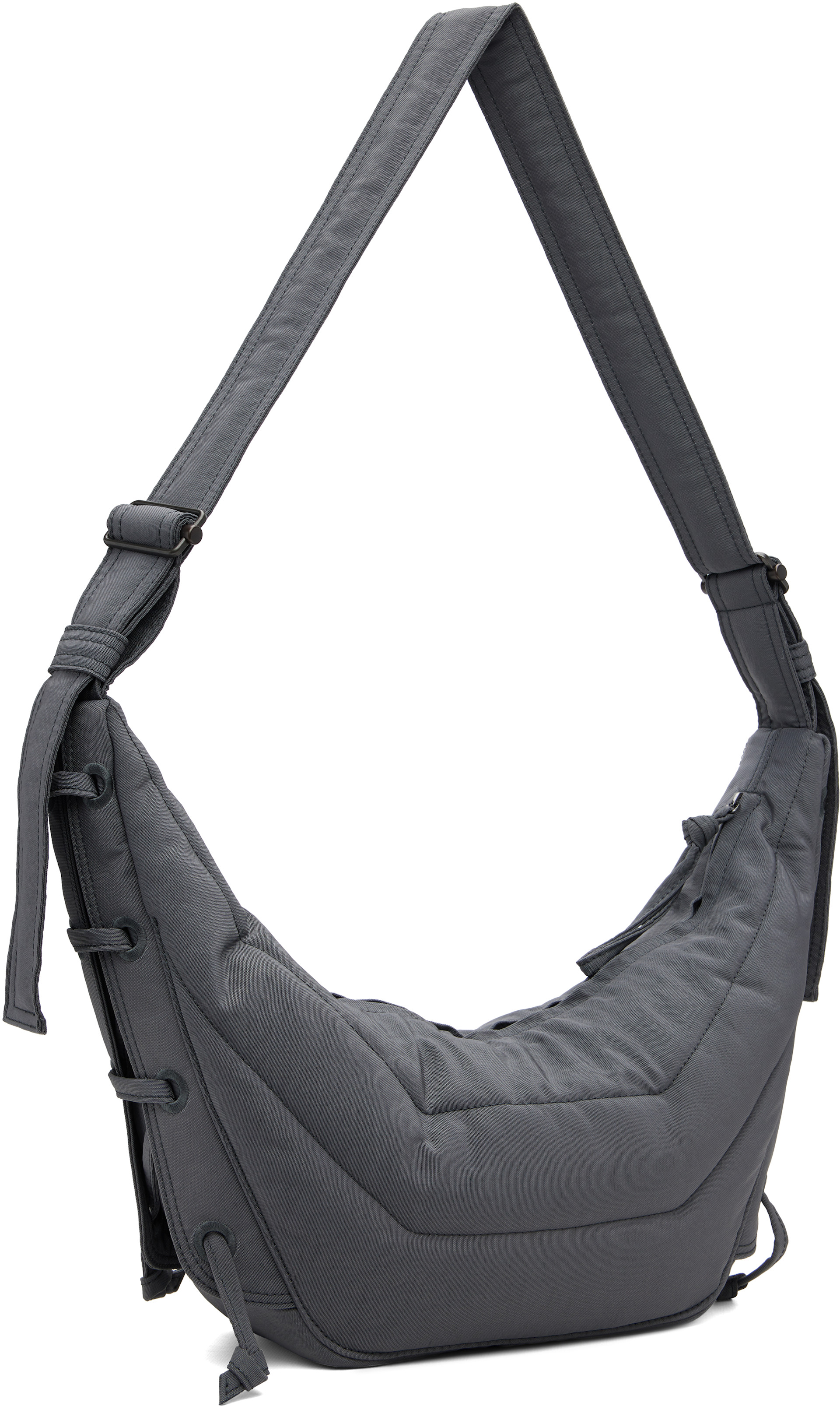 LEMAIRE - Gray Medium Soft Game Bag