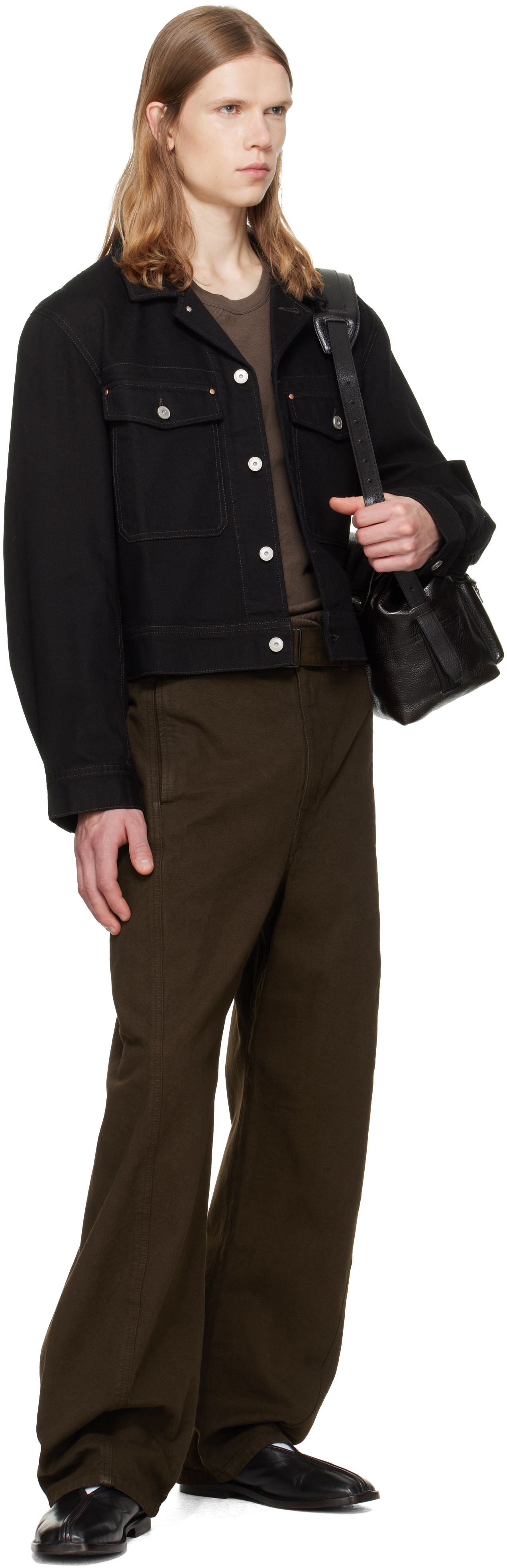 LEMAIRE - Brown Medium Gear Bag