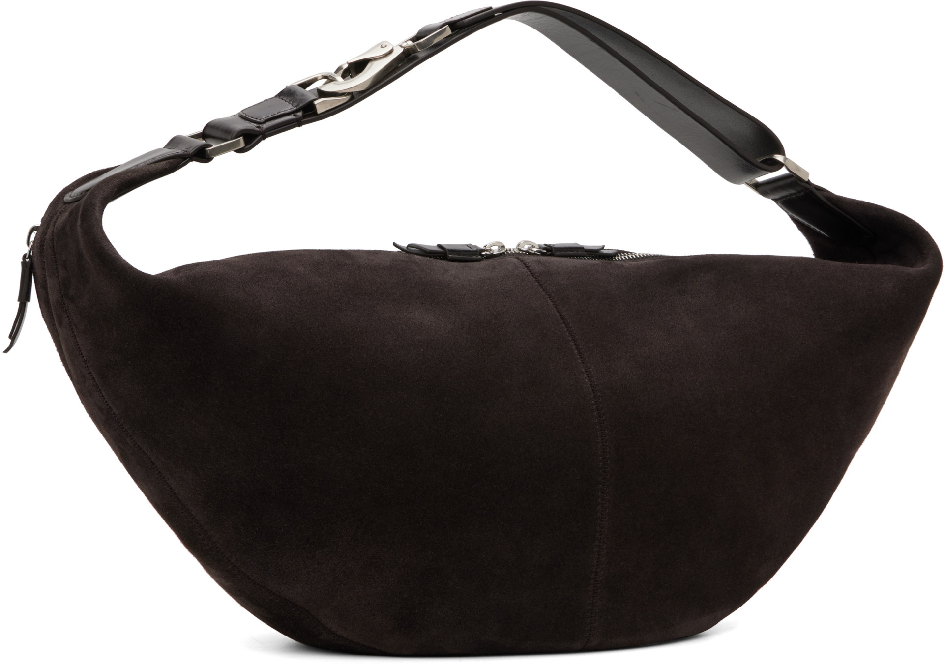 LEMAIRE - Brown Quiver Clip Bag