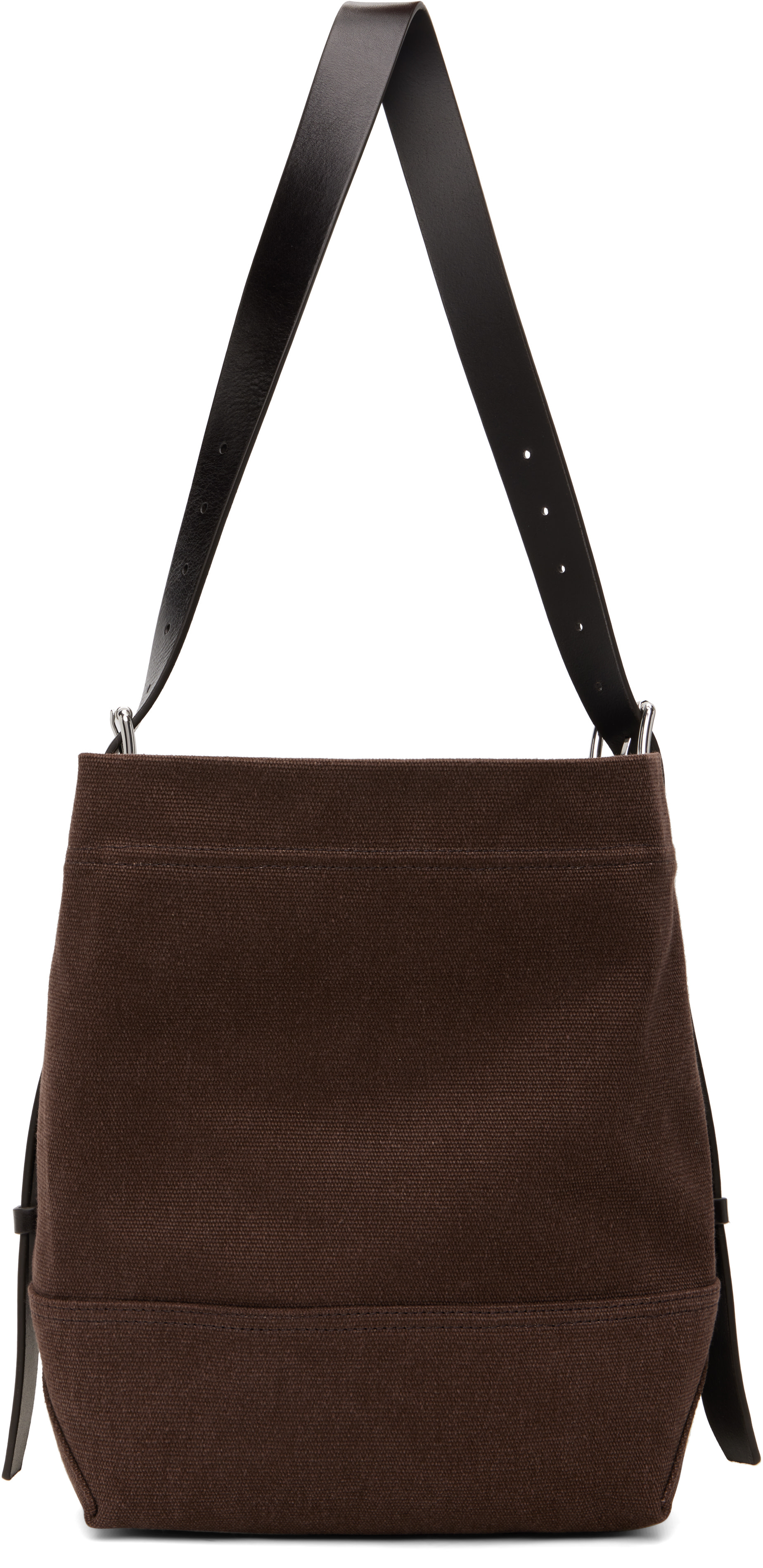 LEMAIRE - Brown Small Belted Tote Bag