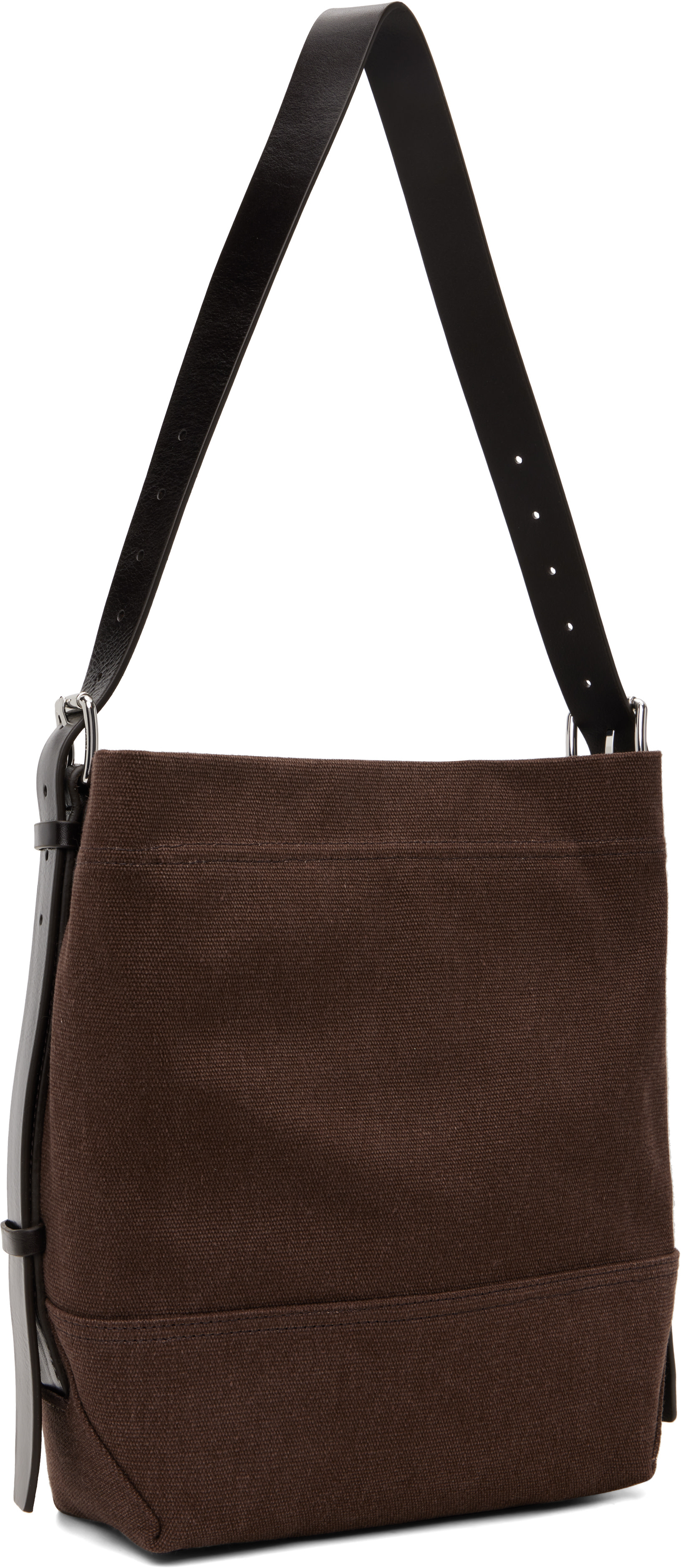 LEMAIRE - Brown Small Belted Tote Bag