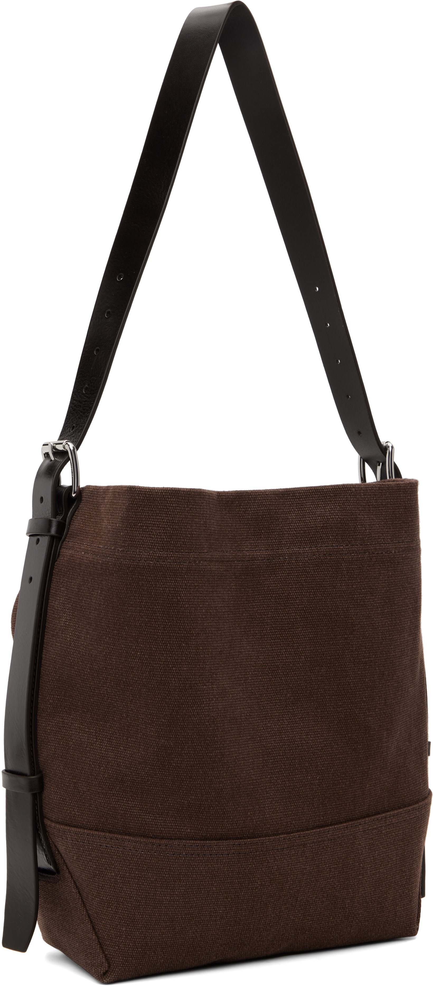 LEMAIRE - Brown Small Belted Tote Bag