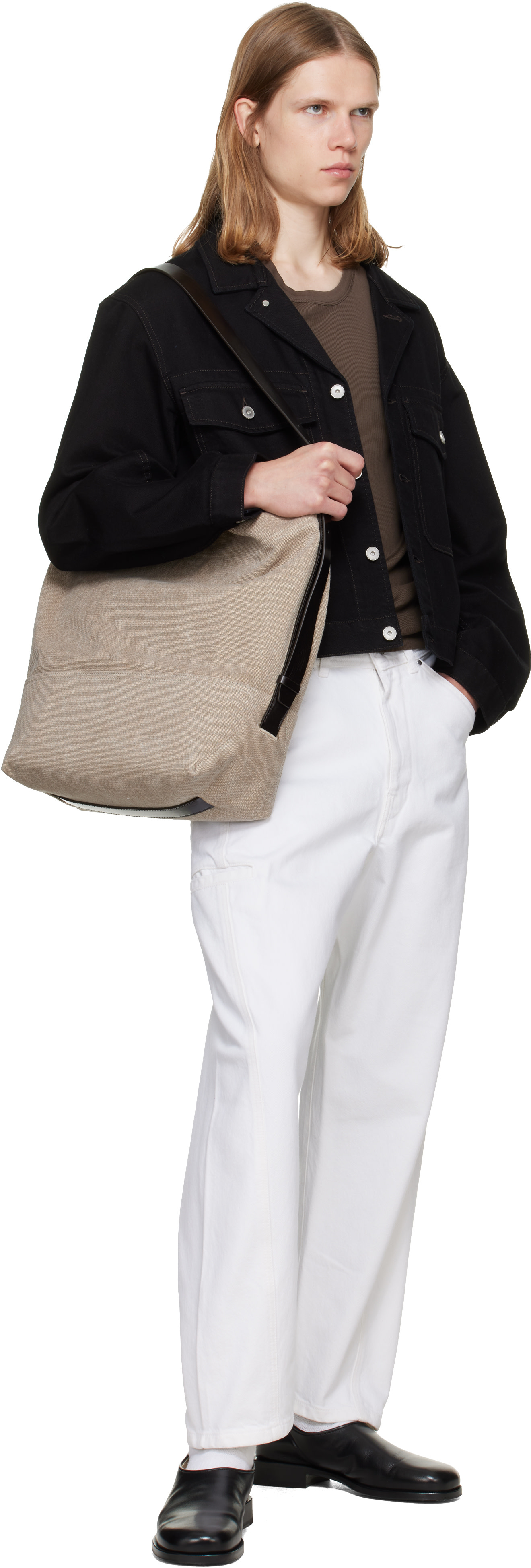 LEMAIRE - Beige Belted Tote