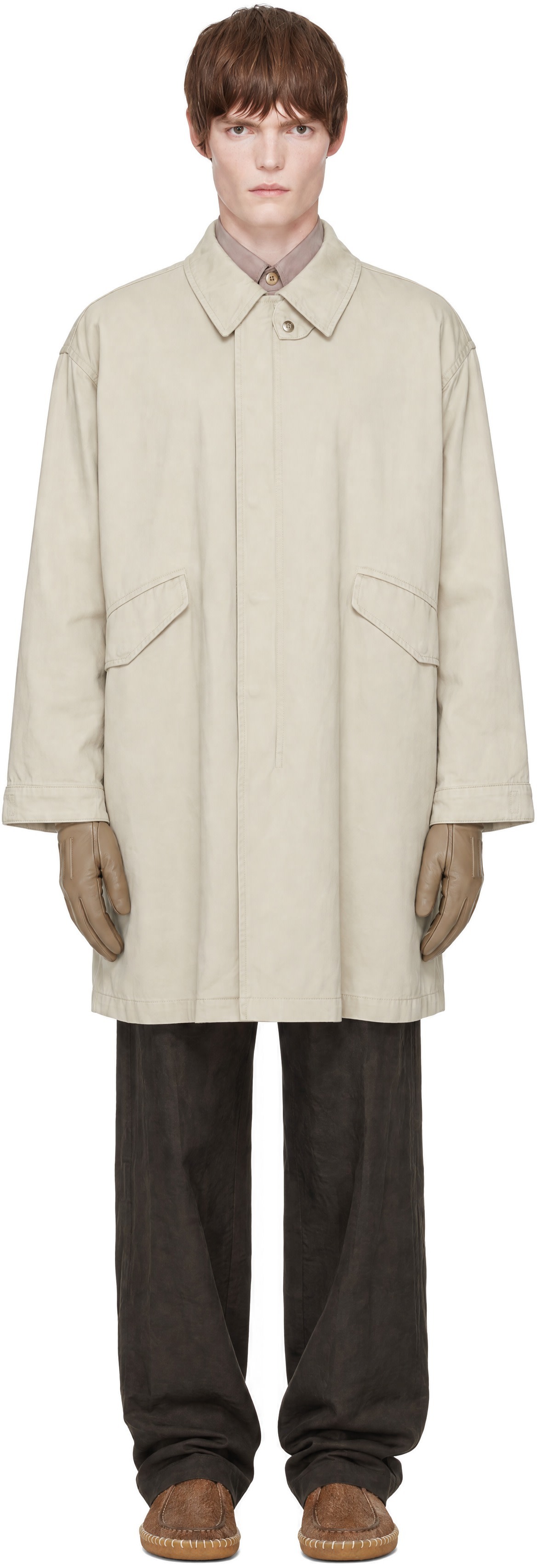 LEMAIRE - Parka militaire beige