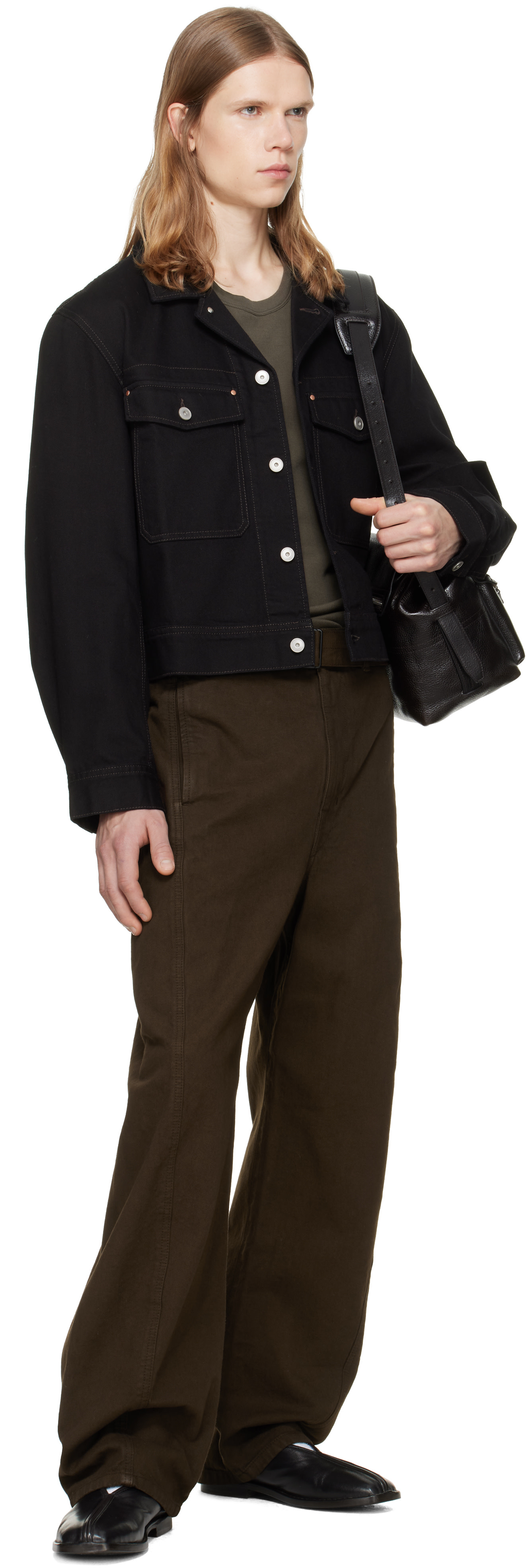 LEMAIRE - Brown Medium Gear Bag