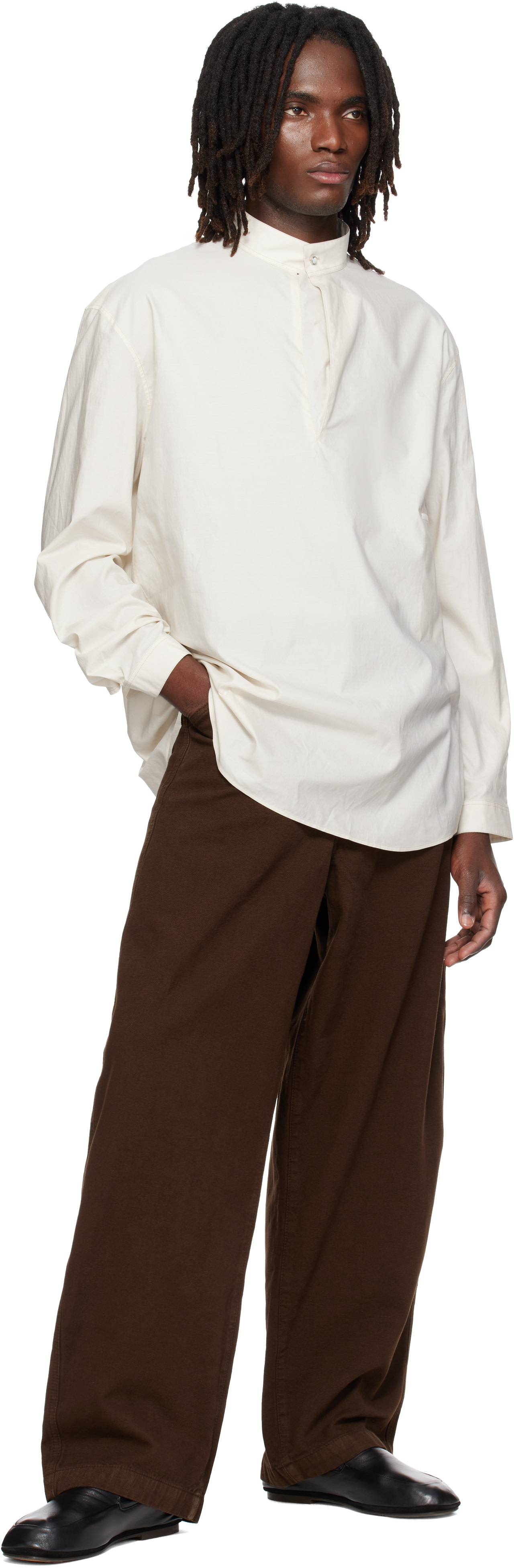LEMAIRE - ブラウン Workwear オーバーサイズ ジーンズ