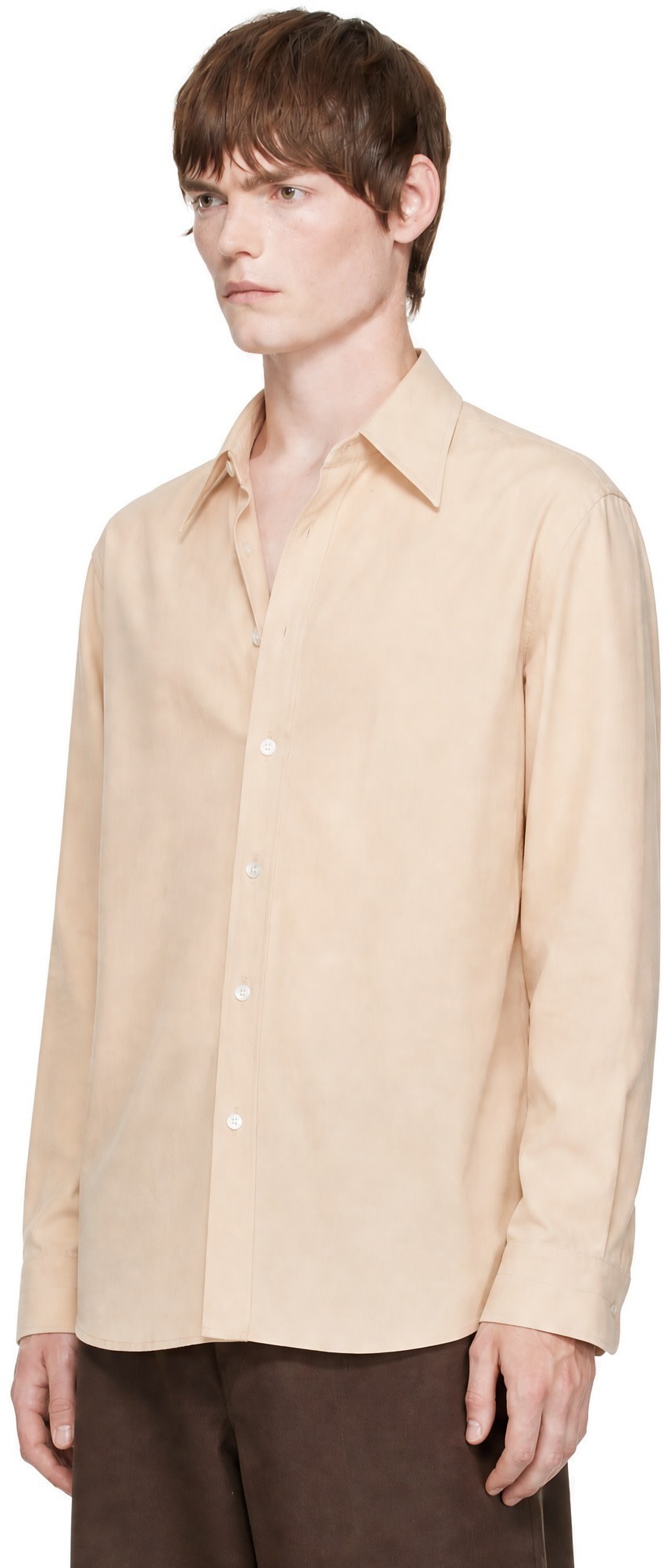 LEMAIRE - Chemise fluide beige