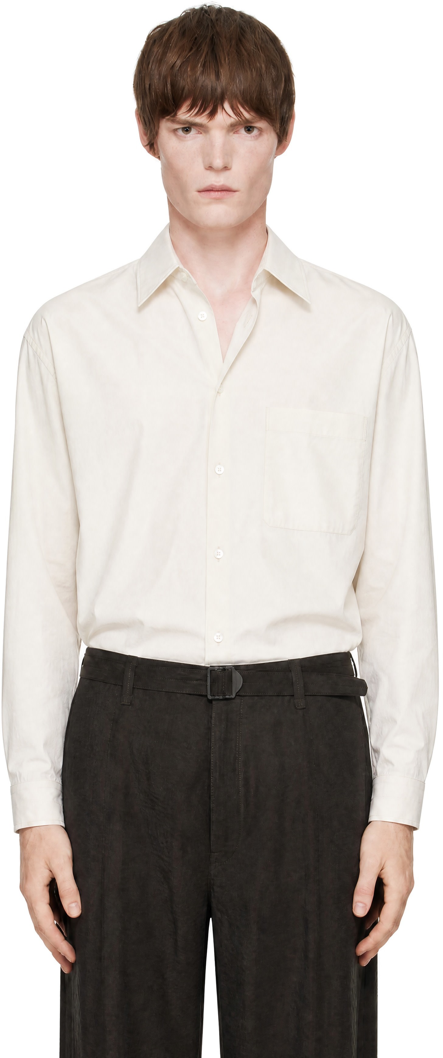 LEMAIRE - Off-White Regular Shirt