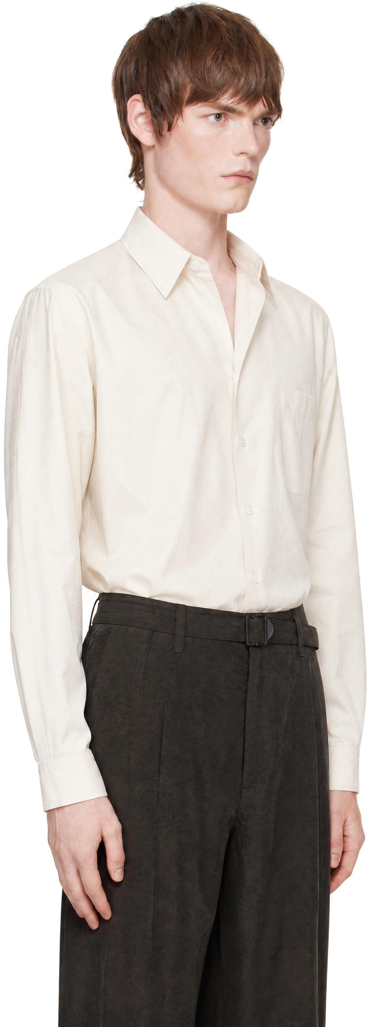 LEMAIRE - Off-White Regular Shirt