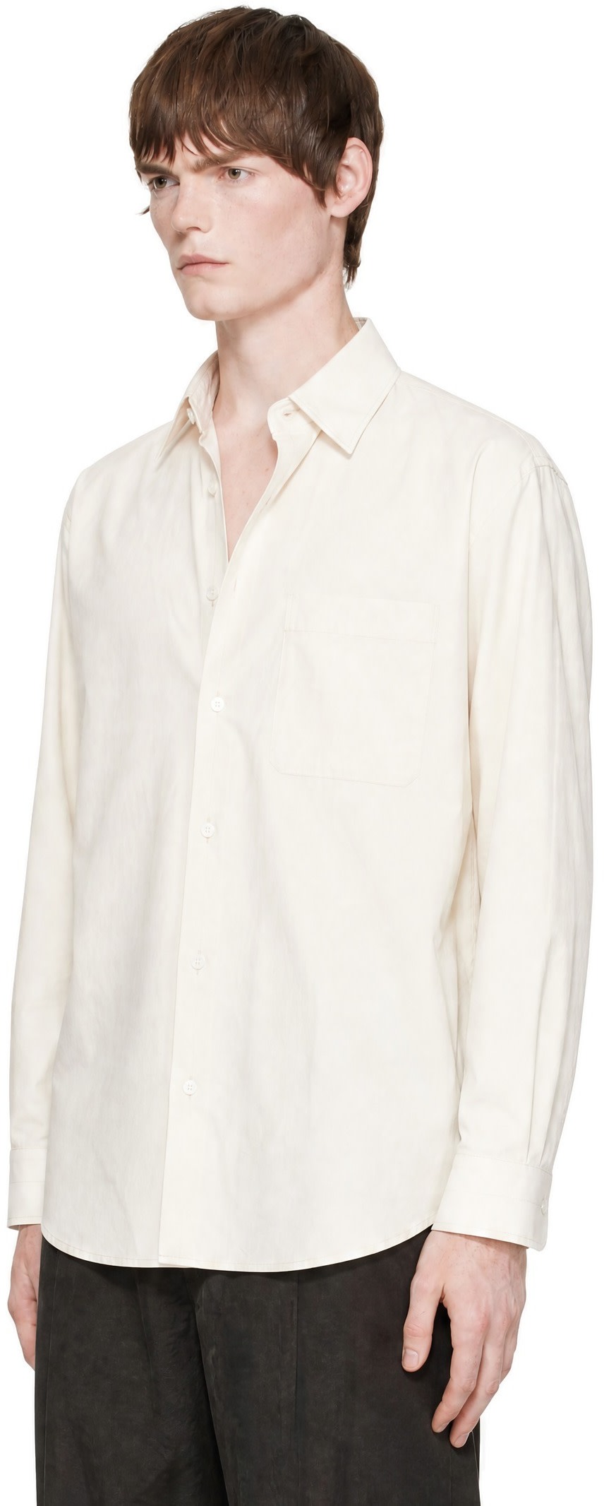 LEMAIRE - Off-White Regular Shirt