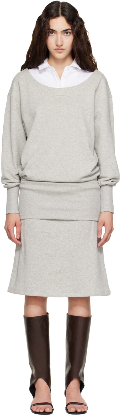 Paloma Wool - Robe midi Belda grise