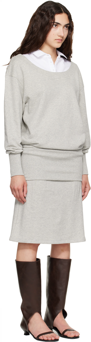 Paloma Wool - Robe midi Belda grise