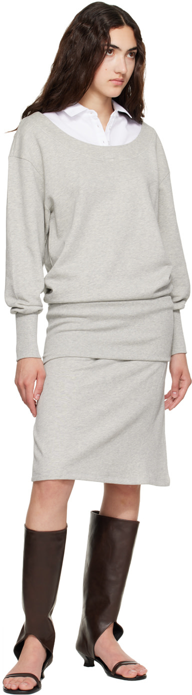 Paloma Wool - Robe midi Belda grise
