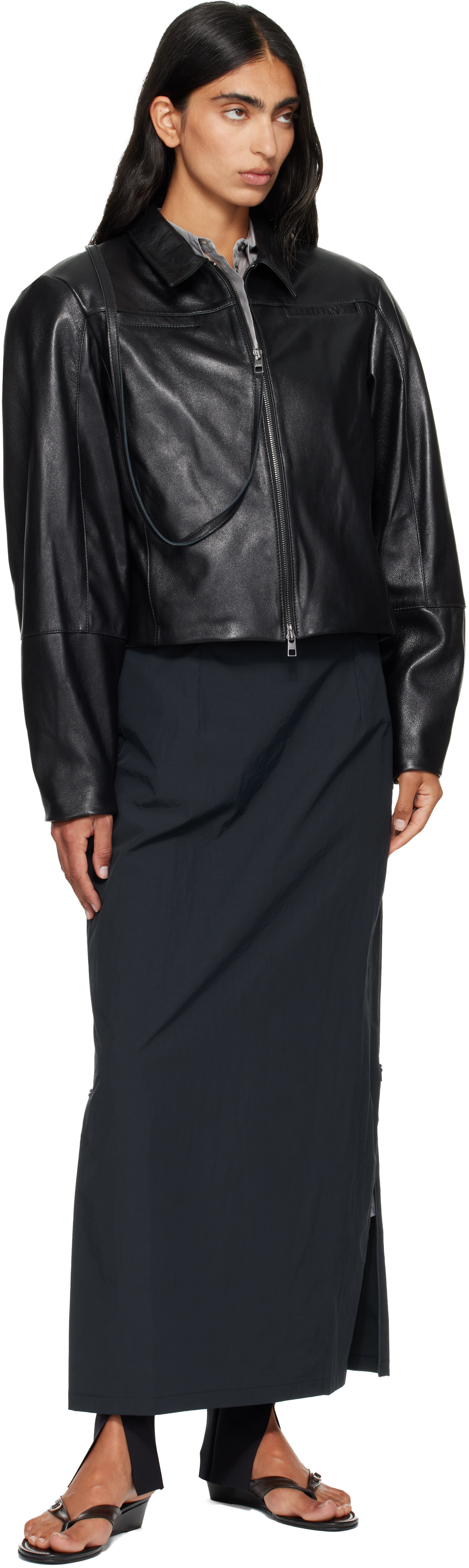 Paloma Wool - Black Banui Leather Jacket