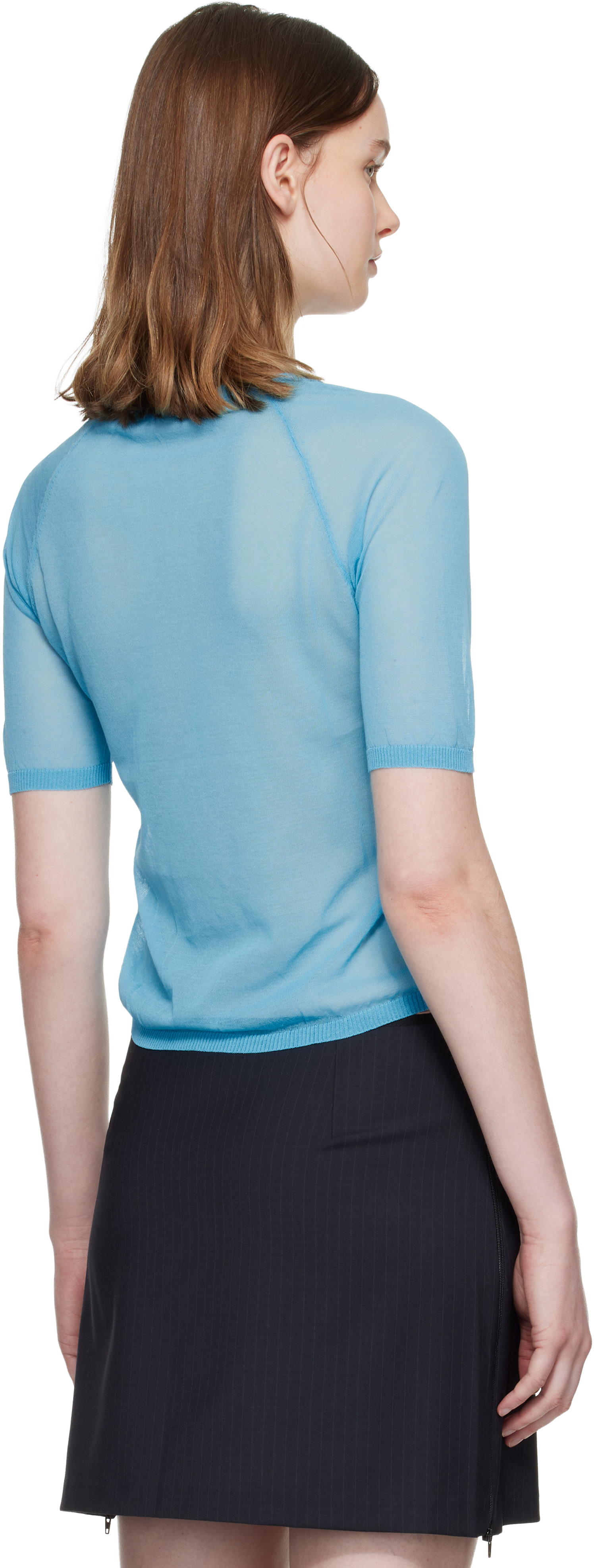Paloma Wool: Blue Patinela Cardigan | SSENSE Canada