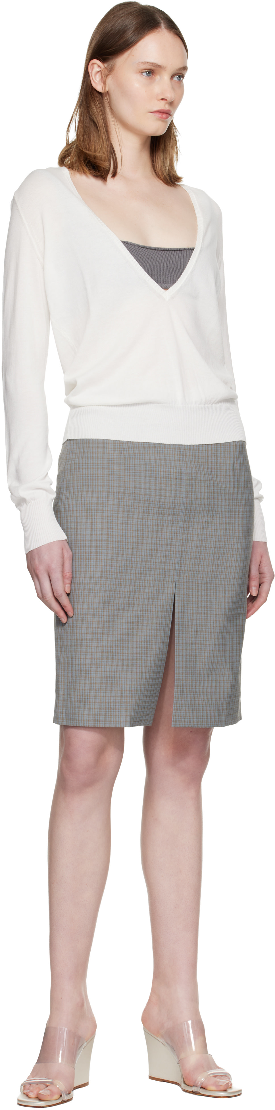 Paloma Wool - Pull Omina blanc cassé