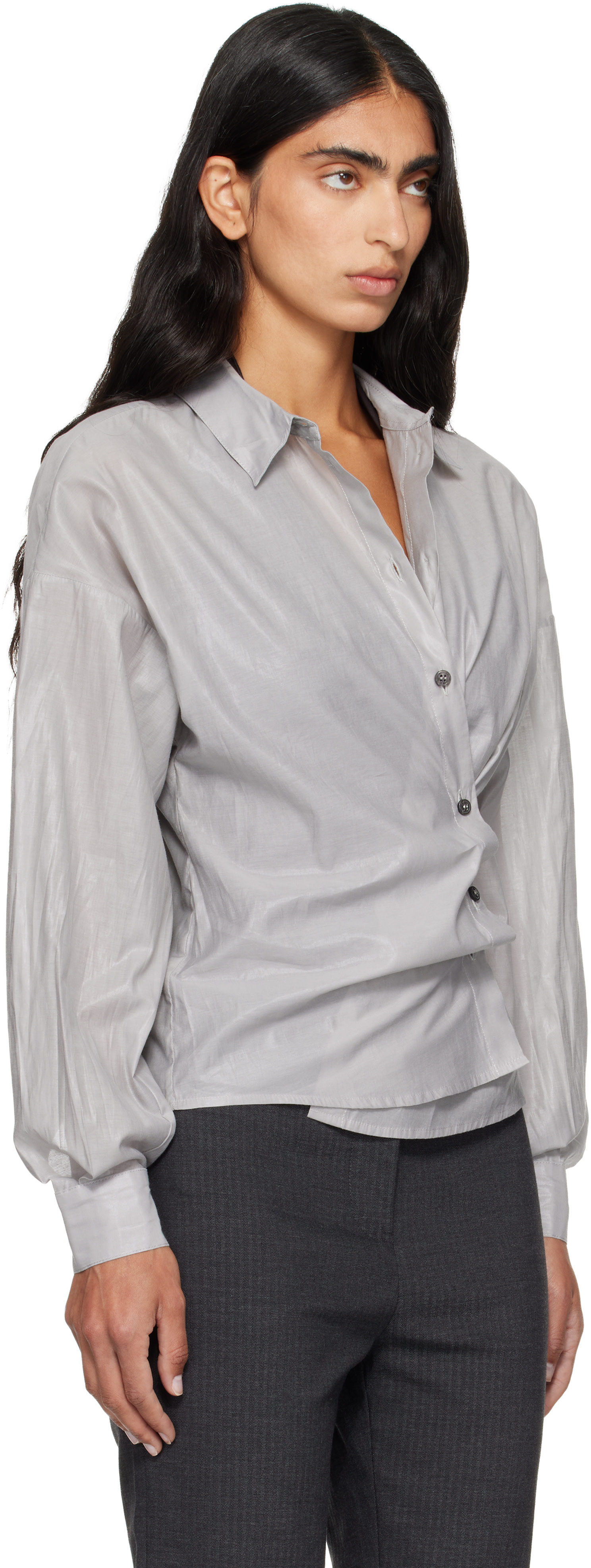 Paloma Wool: Gray Donald II Shirt | SSENSE