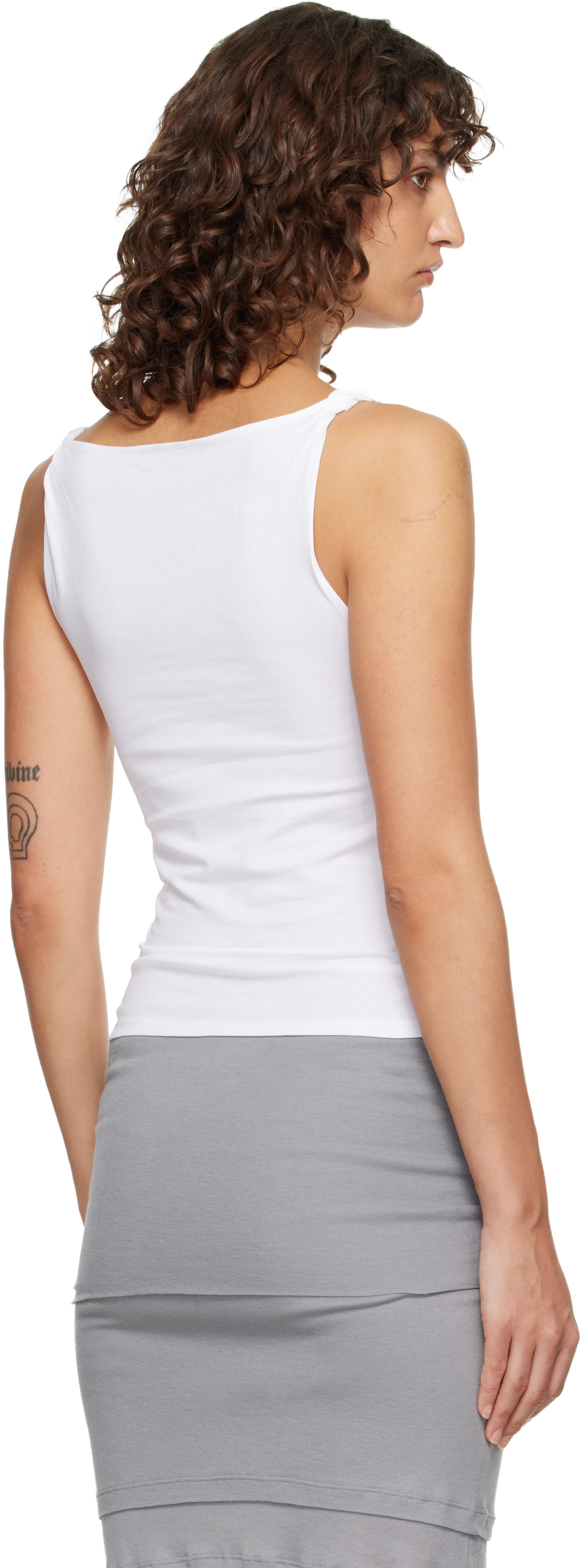 Paloma Wool: White Simp Top | SSENSE