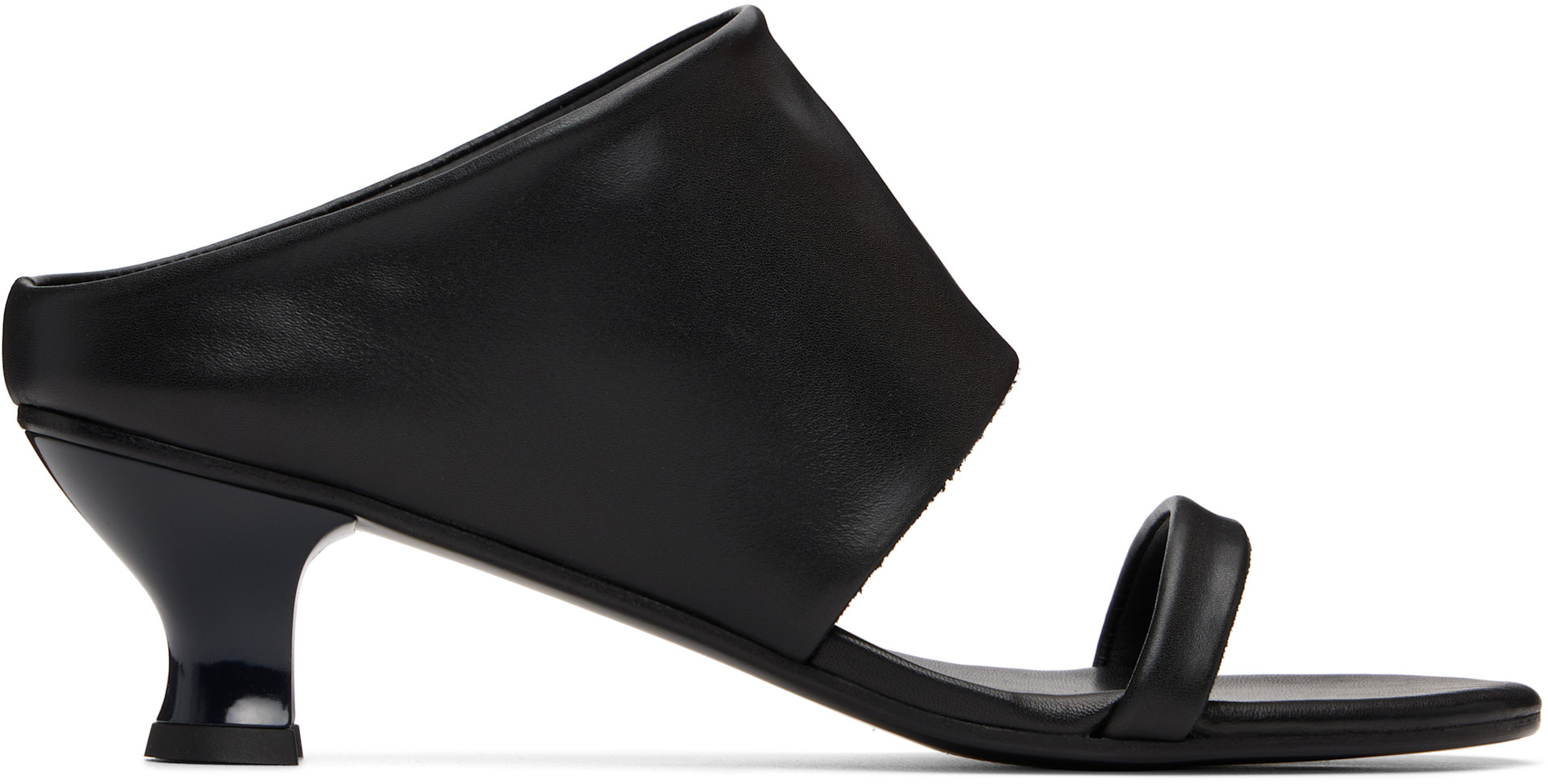 Paloma Wool: Black Roberta Heeled Sandals | SSENSE