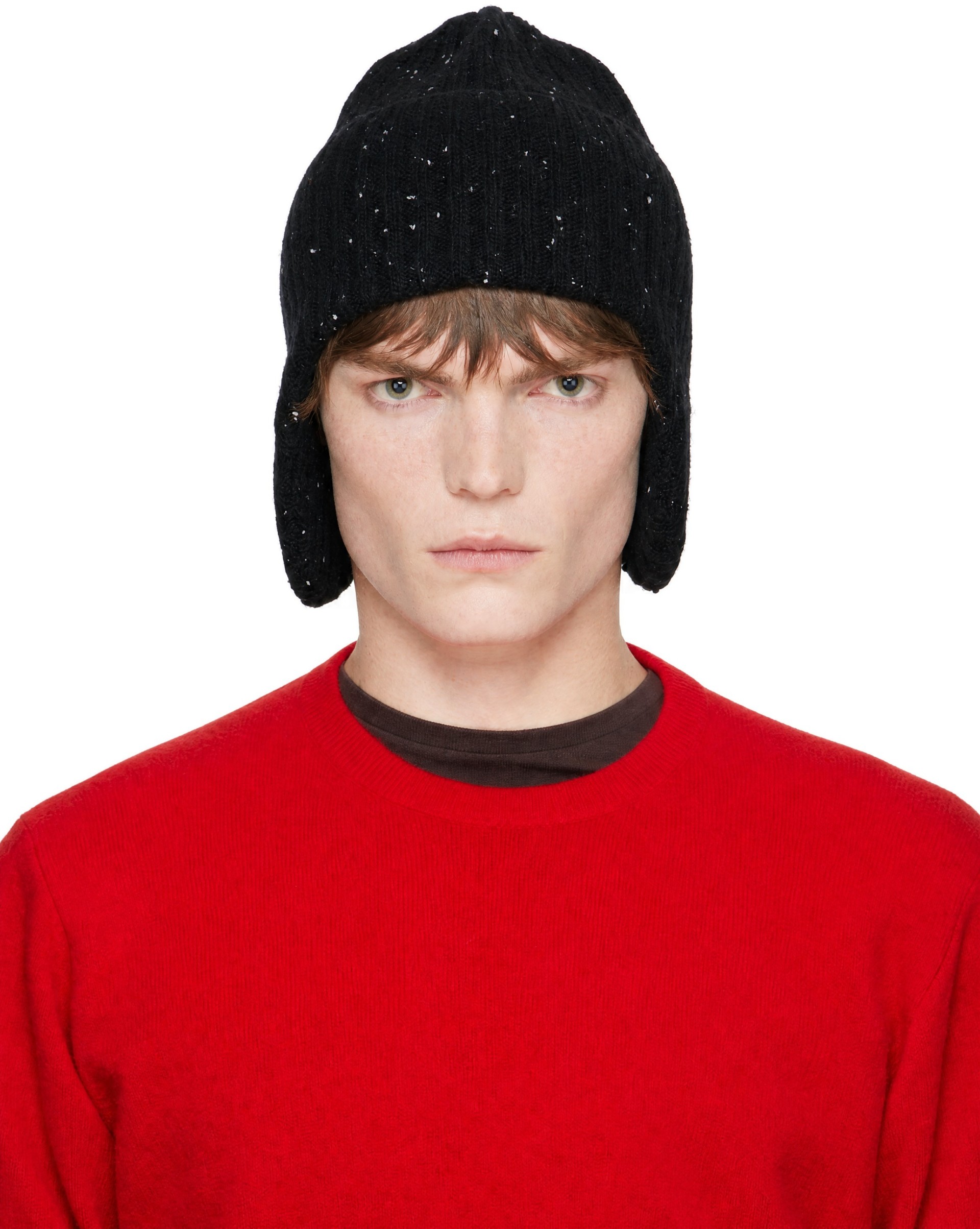 SAGE NATION - Black Flap Beanie
