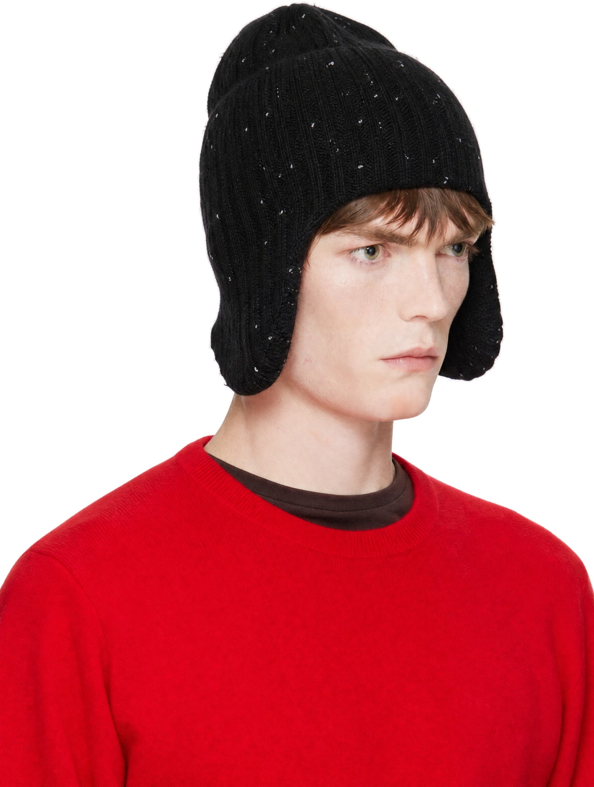 SAGE NATION - Black Flap Beanie
