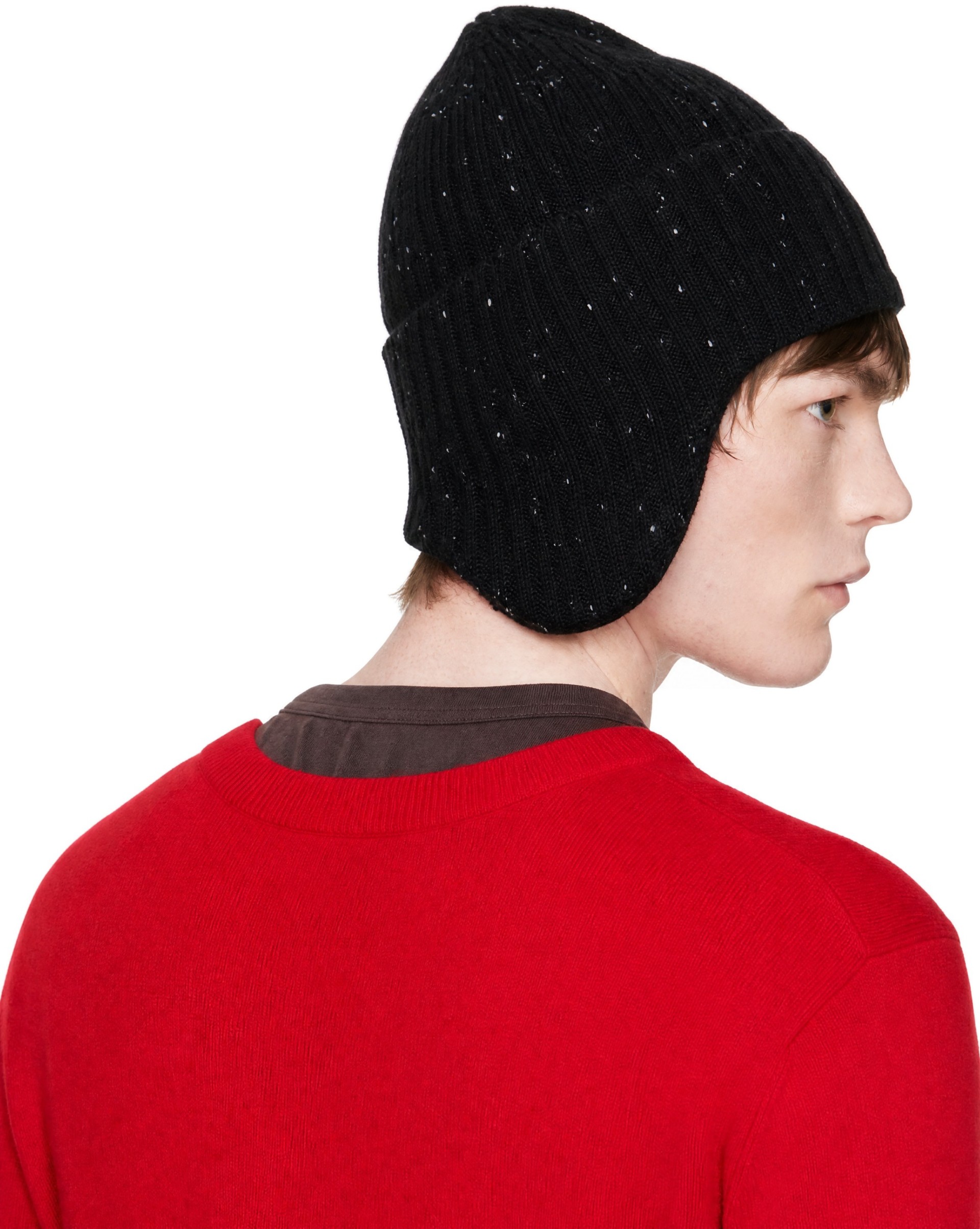 SAGE NATION - Black Flap Beanie
