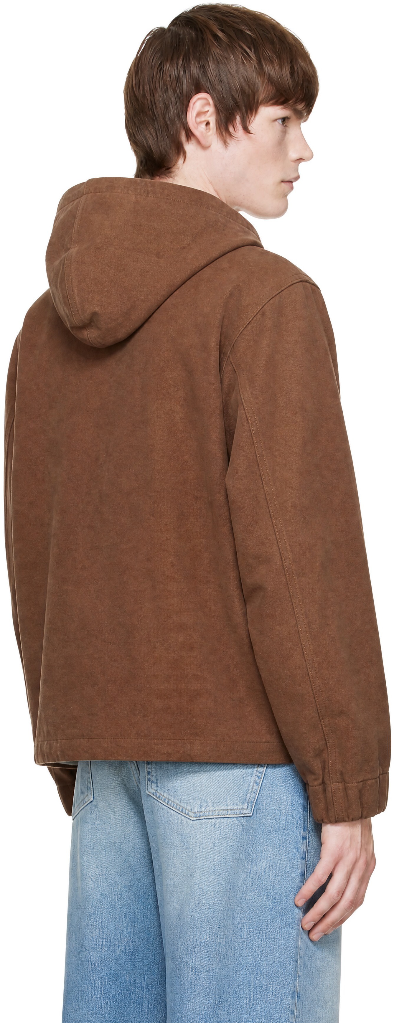 SAGE NATION - Brown Hoodie Jacket