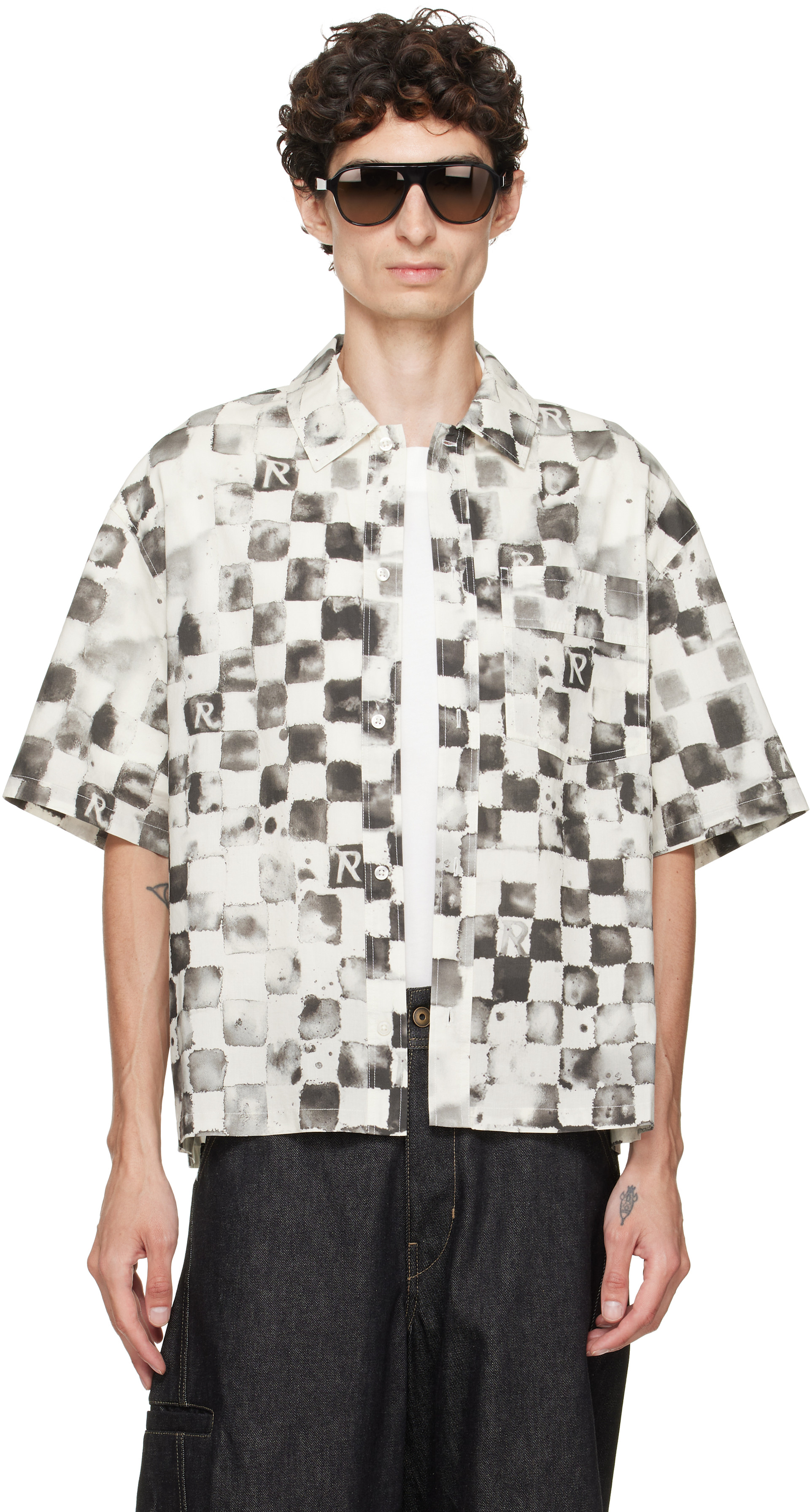 Represent - White Pool Side Shirt